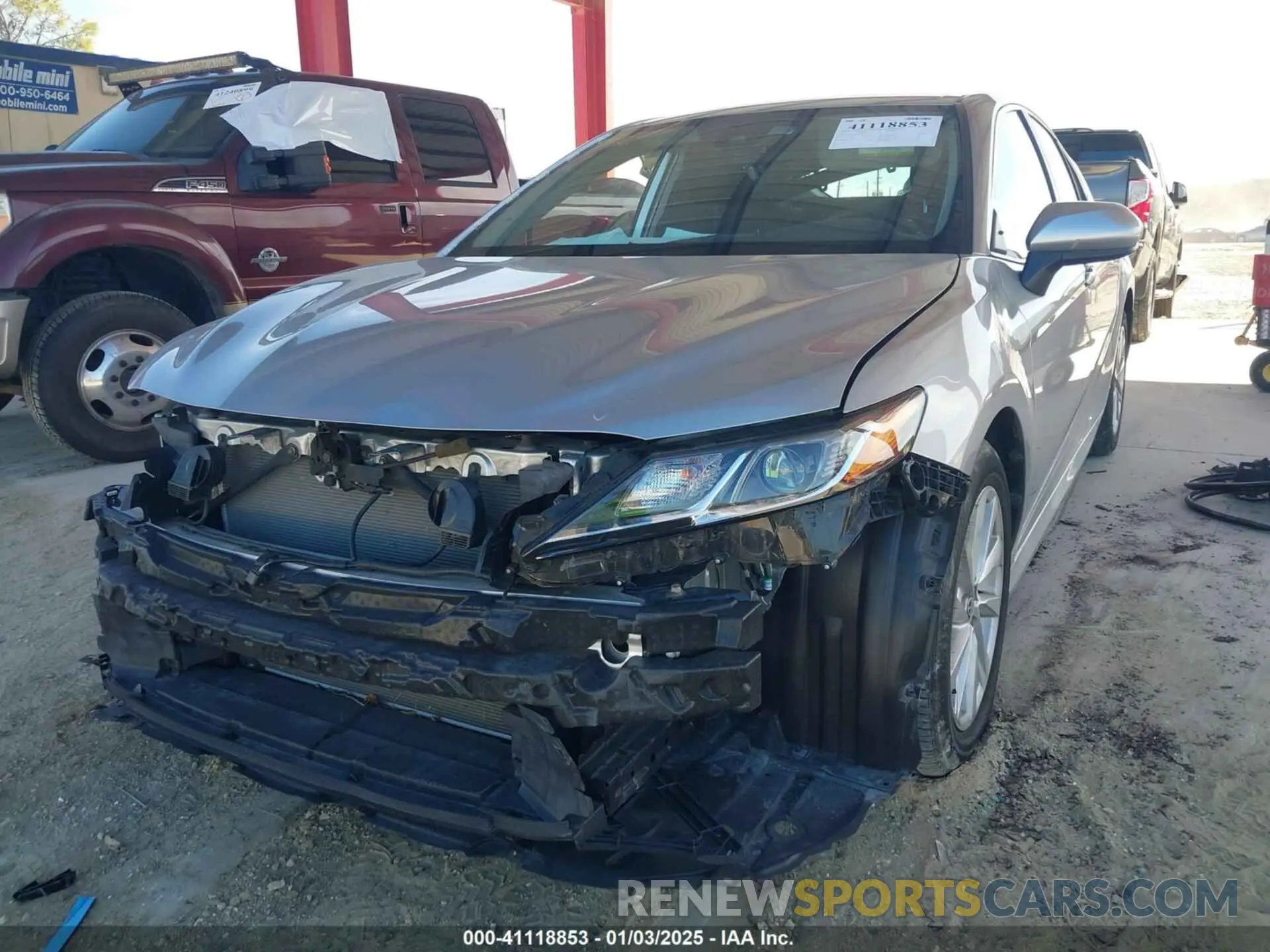 2 Photograph of a damaged car 4T1C11AK9MU541624 TOYOTA CAMRY 2021