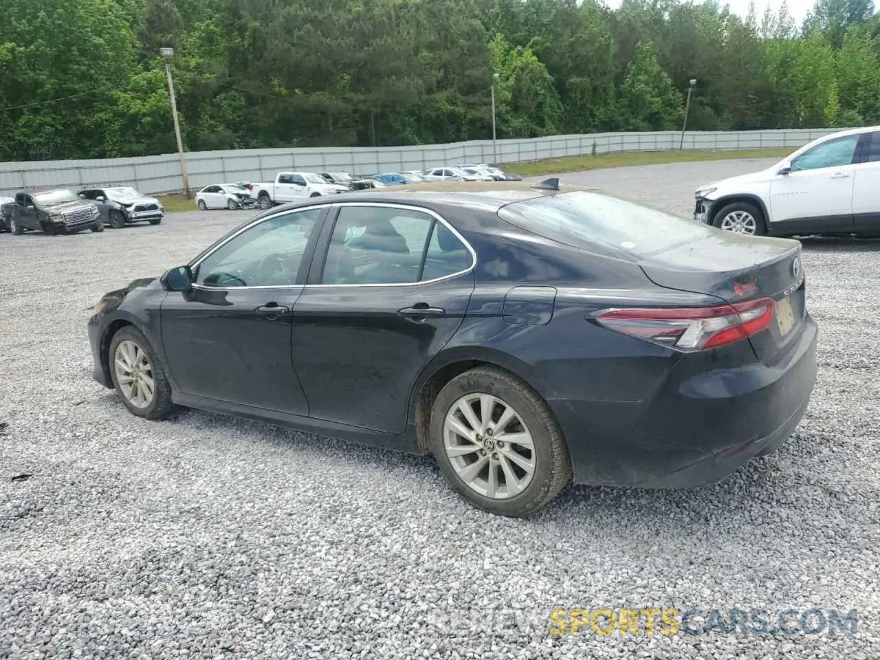 2 Photograph of a damaged car 4T1C11AK9MU579242 TOYOTA CAMRY 2021