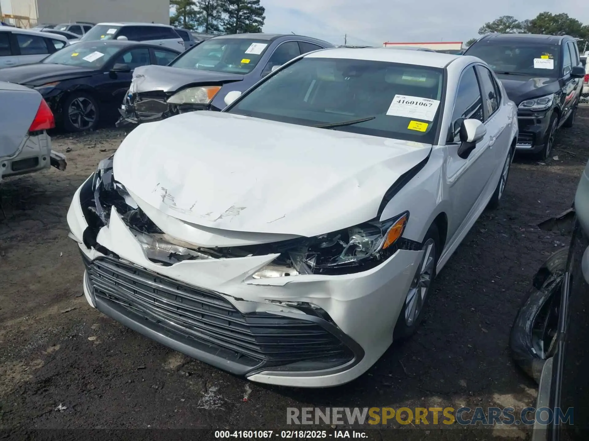 2 Photograph of a damaged car 4T1C11AK9MU581752 TOYOTA CAMRY 2021