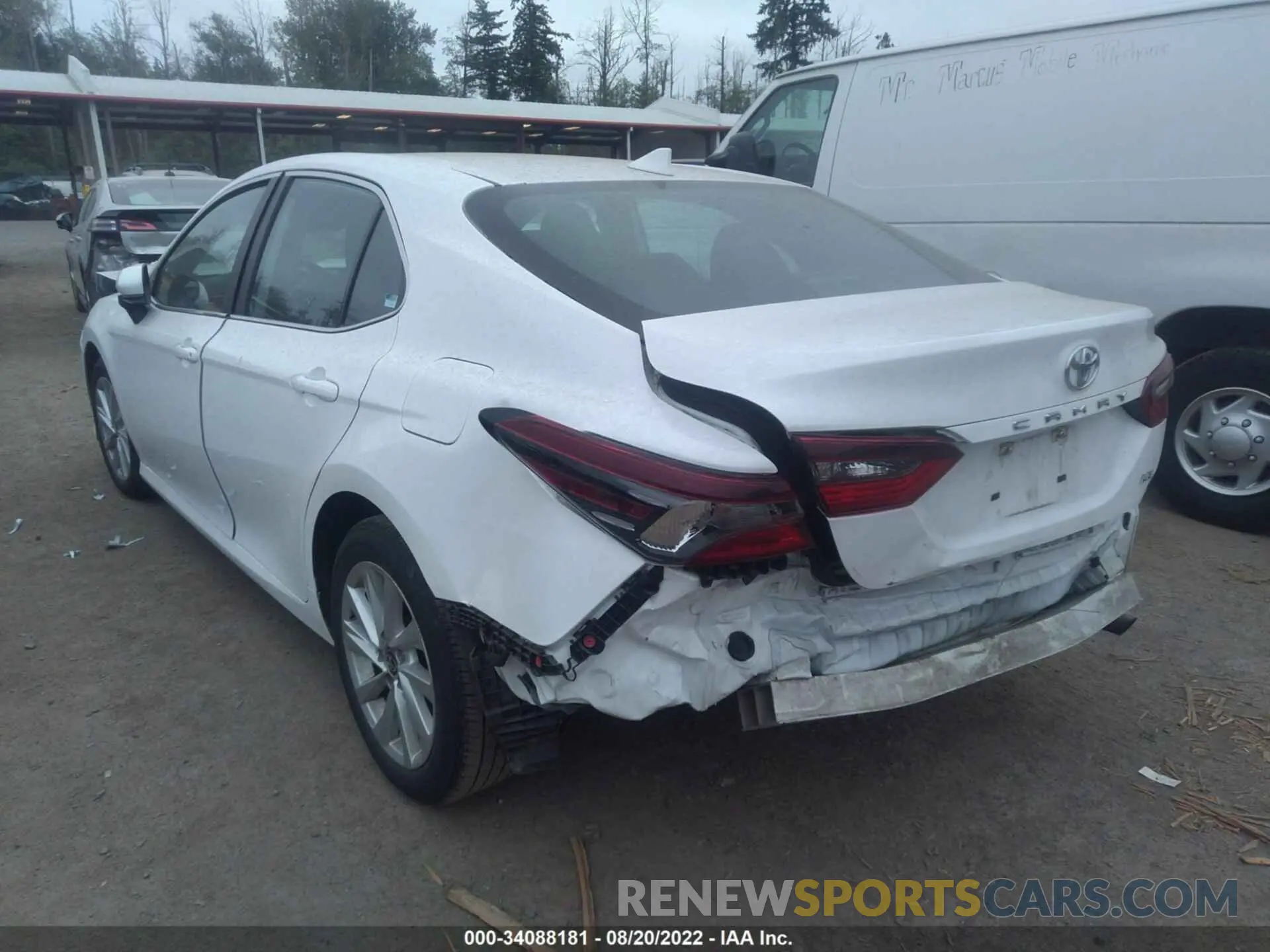 3 Фотография поврежденного автомобиля 4T1C11AK9MU592329 TOYOTA CAMRY 2021