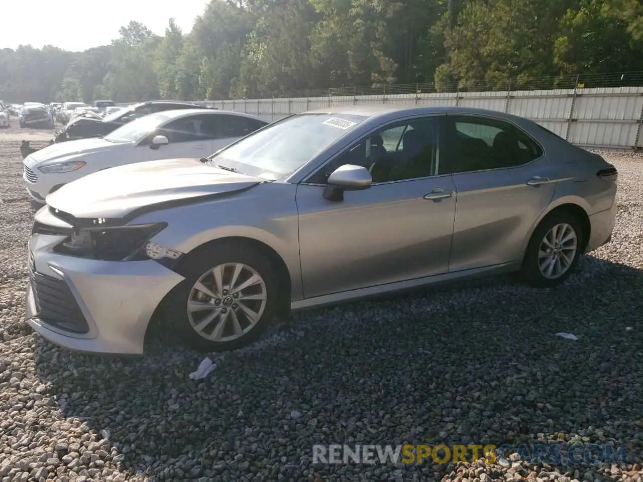 1 Photograph of a damaged car 4T1C11AKXMU451916 TOYOTA CAMRY 2021