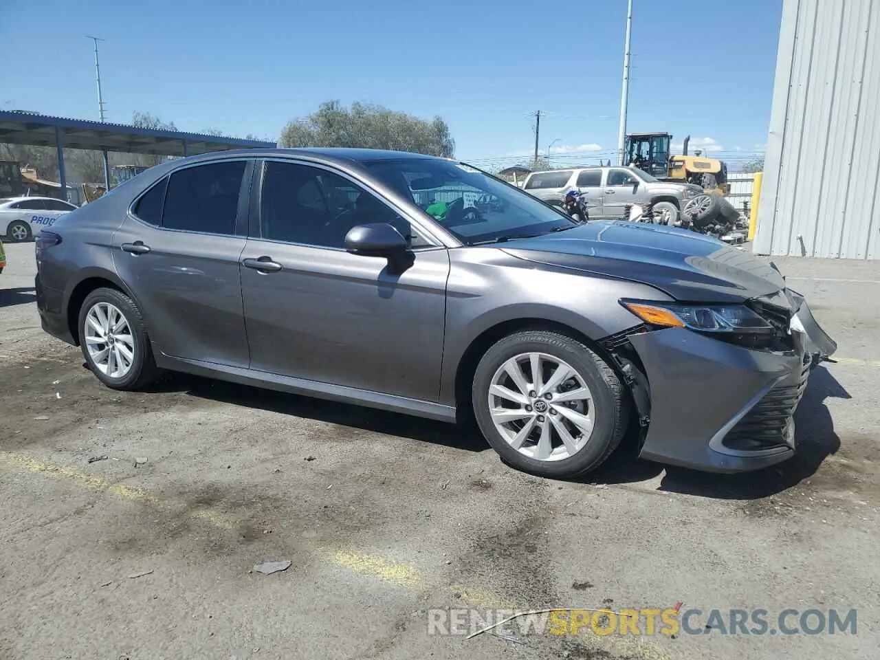 4 Фотография поврежденного автомобиля 4T1C11AKXMU519521 TOYOTA CAMRY 2021