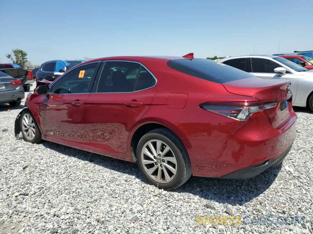 2 Photograph of a damaged car 4T1C11AKXMU531930 TOYOTA CAMRY 2021