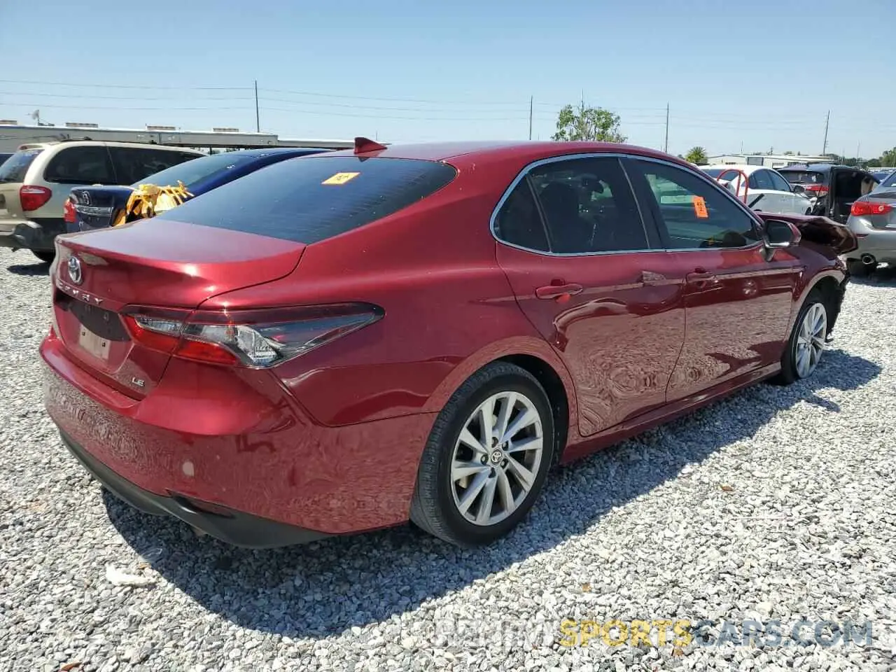 3 Photograph of a damaged car 4T1C11AKXMU531930 TOYOTA CAMRY 2021