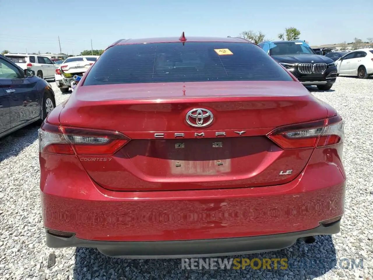 6 Photograph of a damaged car 4T1C11AKXMU531930 TOYOTA CAMRY 2021