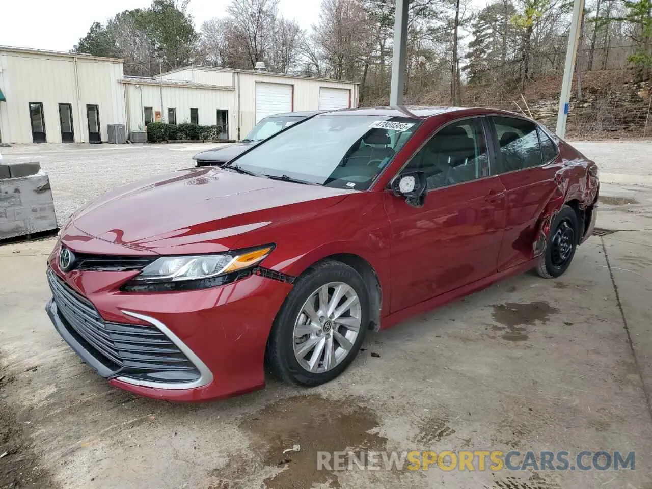 1 Фотография поврежденного автомобиля 4T1C11AKXMU581940 TOYOTA CAMRY 2021
