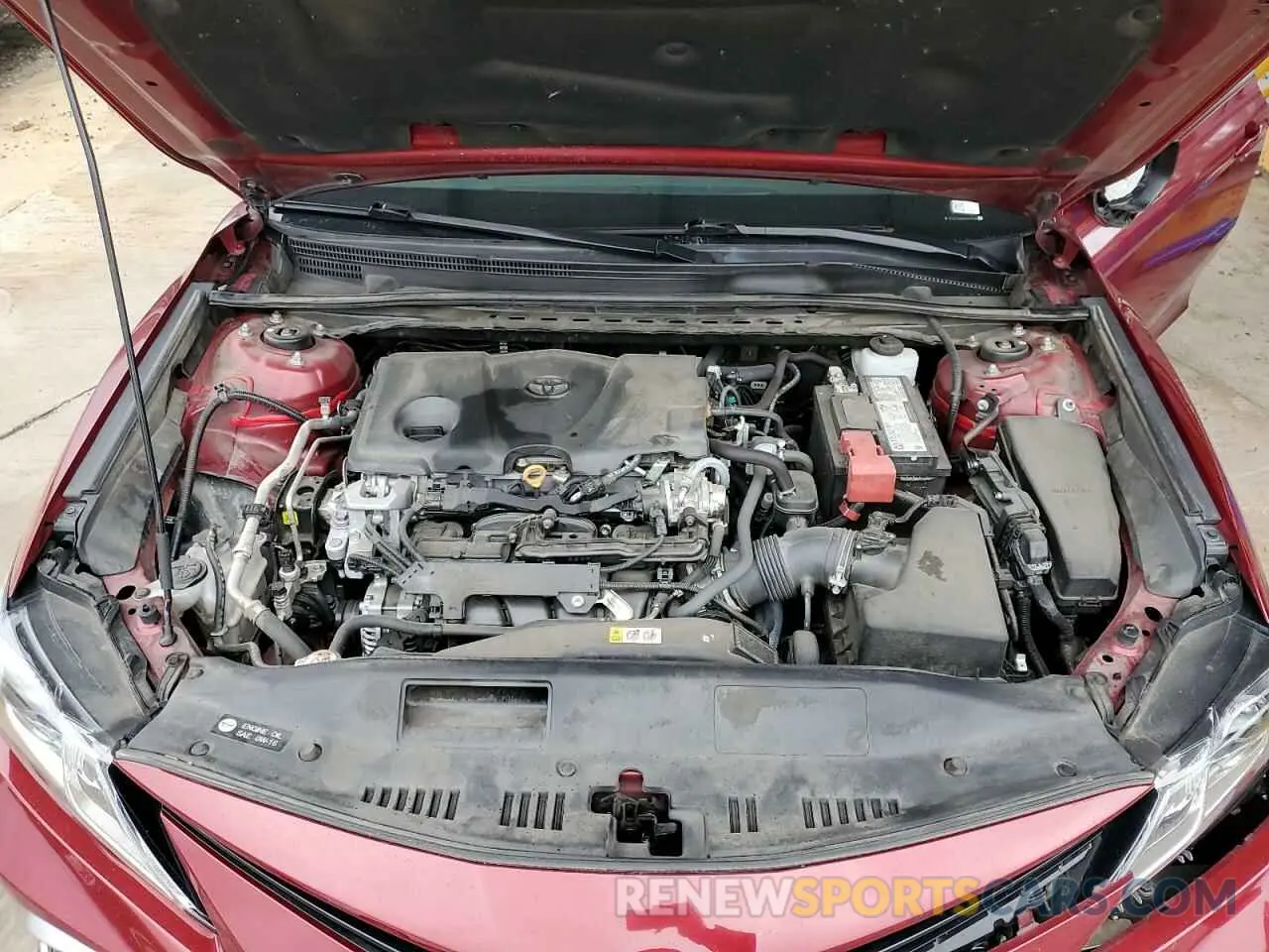 11 Фотография поврежденного автомобиля 4T1C11AKXMU581940 TOYOTA CAMRY 2021