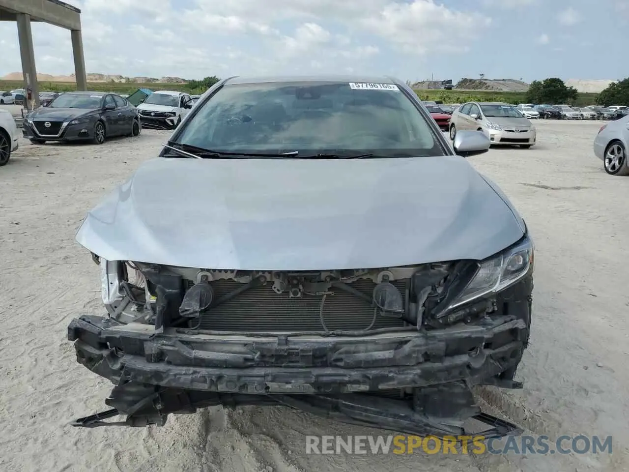 5 Photograph of a damaged car 4T1C11AKXMU599757 TOYOTA CAMRY 2021