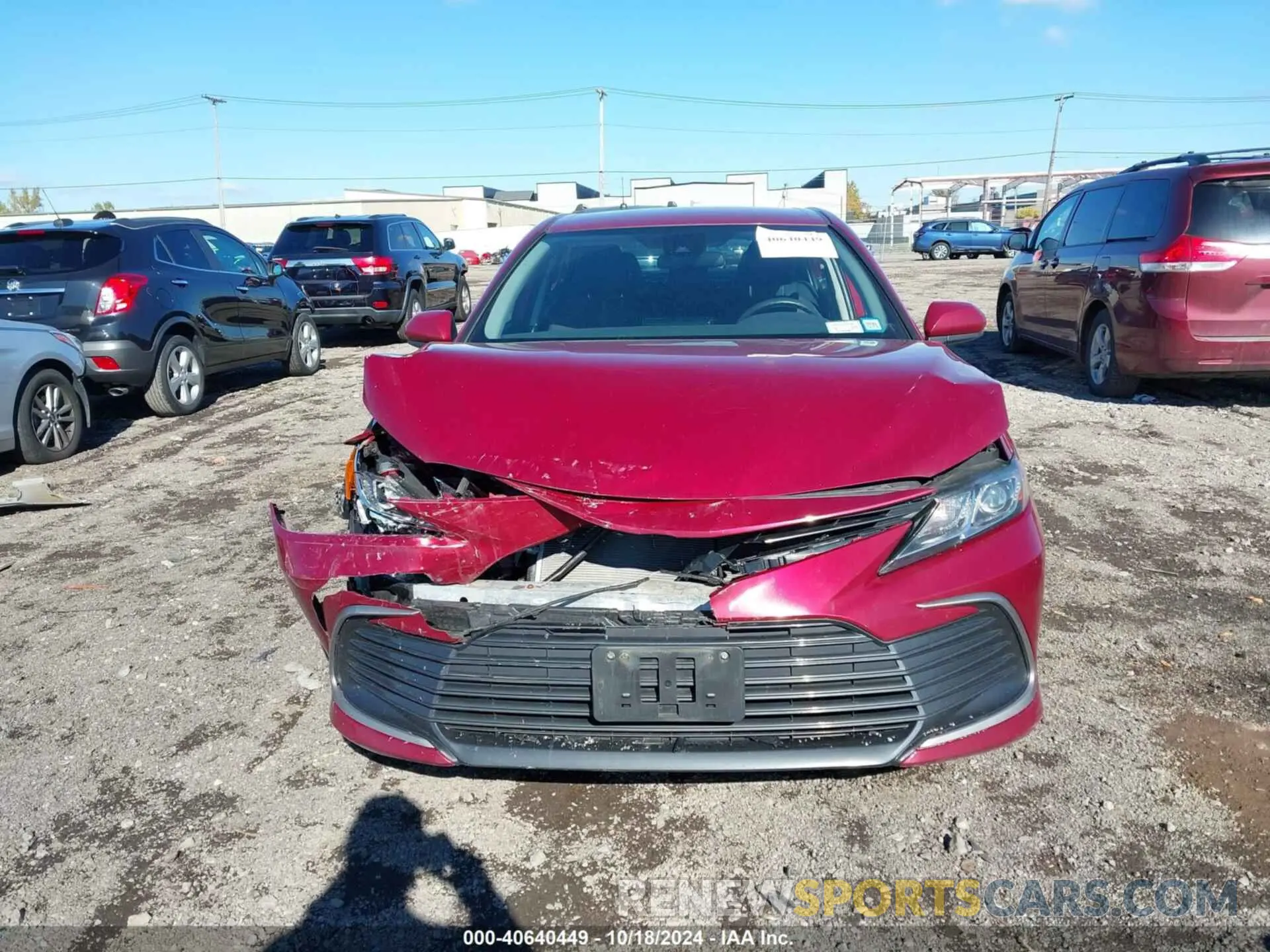 12 Photograph of a damaged car 4T1C11BK0MU020953 TOYOTA CAMRY 2021