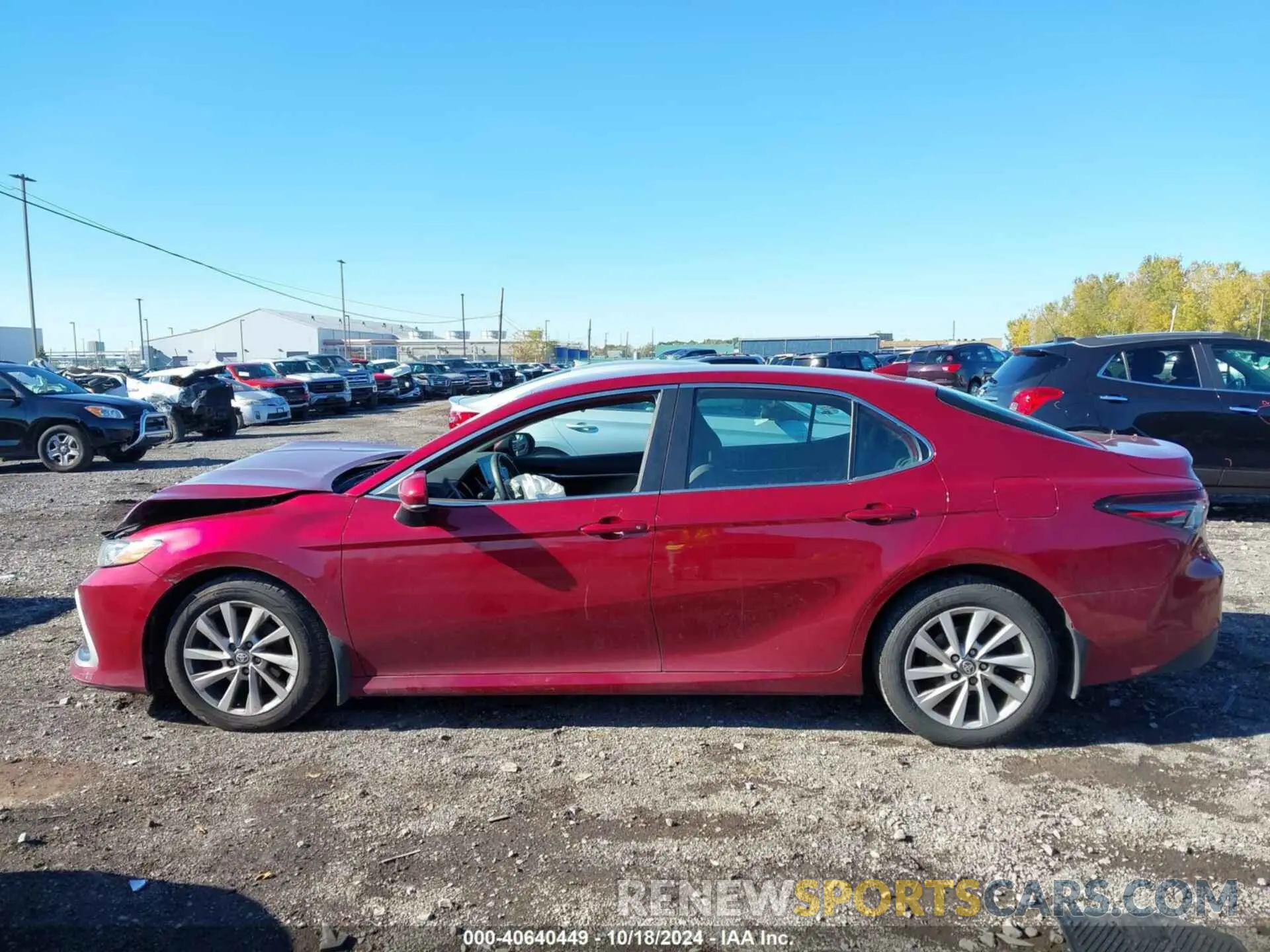 14 Photograph of a damaged car 4T1C11BK0MU020953 TOYOTA CAMRY 2021