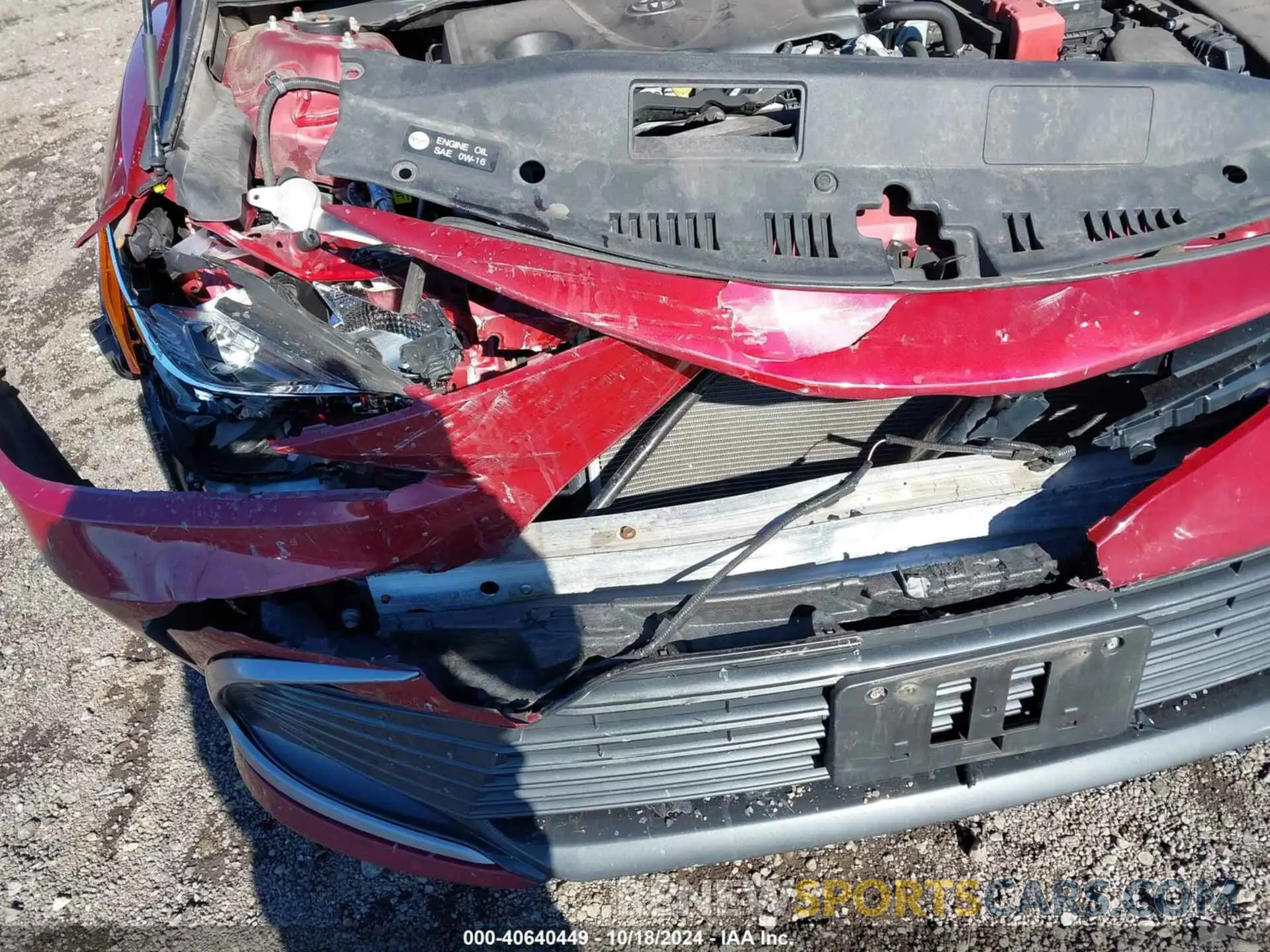 6 Photograph of a damaged car 4T1C11BK0MU020953 TOYOTA CAMRY 2021