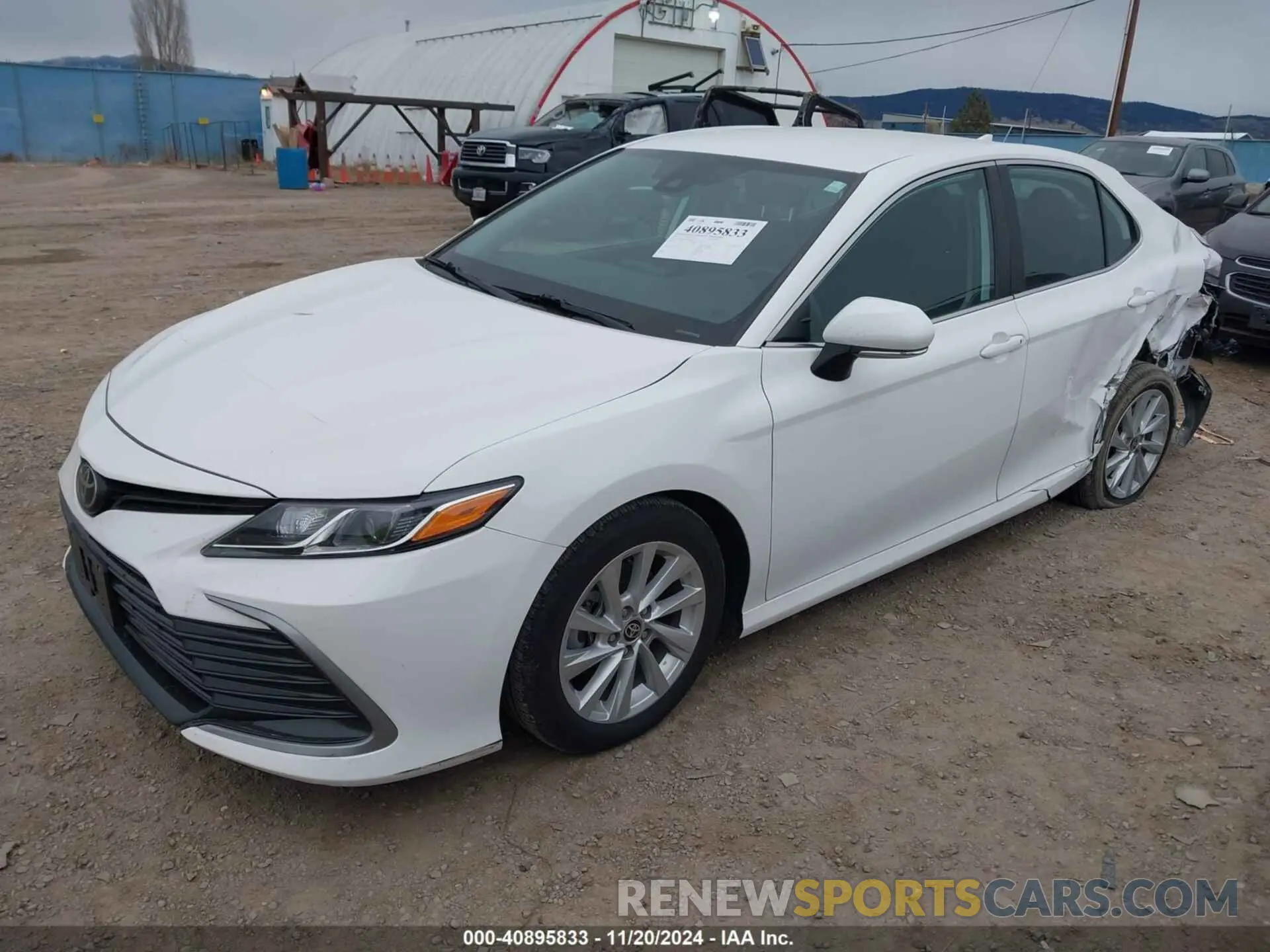 2 Photograph of a damaged car 4T1C11BK5MU035898 TOYOTA CAMRY 2021