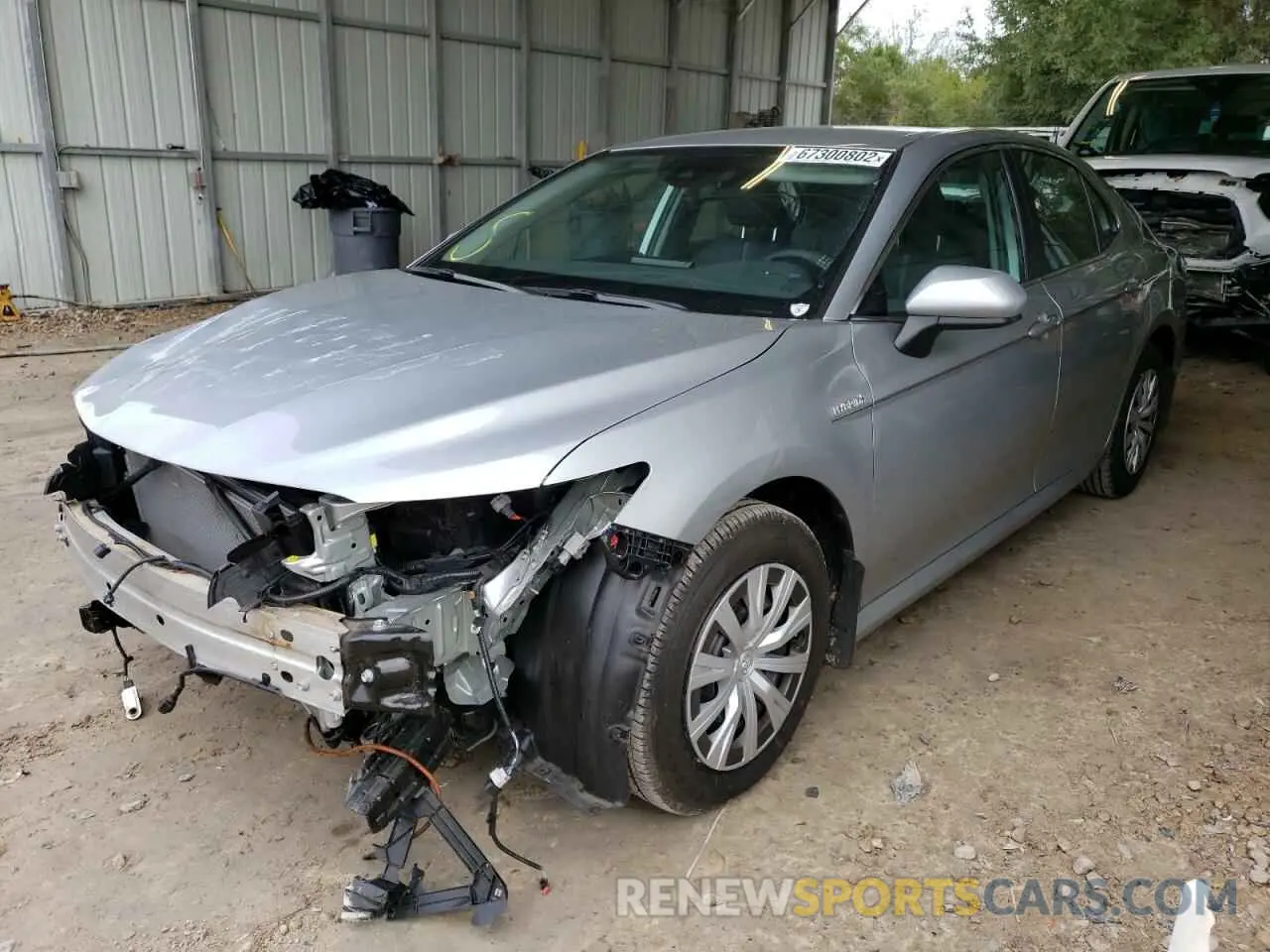 1 Photograph of a damaged car 4T1C31AK0MU020740 TOYOTA CAMRY 2021