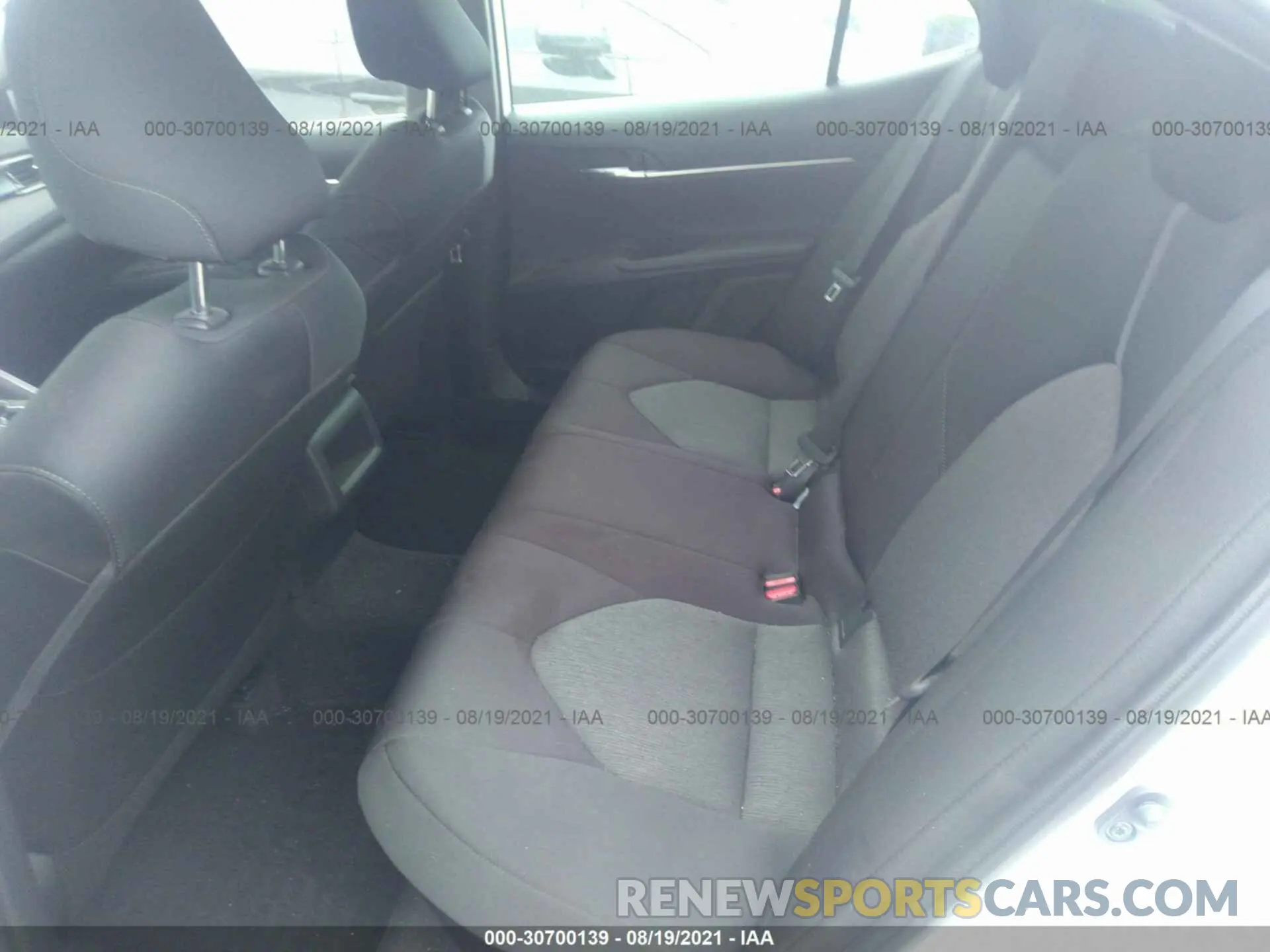 8 Photograph of a damaged car 4T1C31AK0MU549296 TOYOTA CAMRY 2021