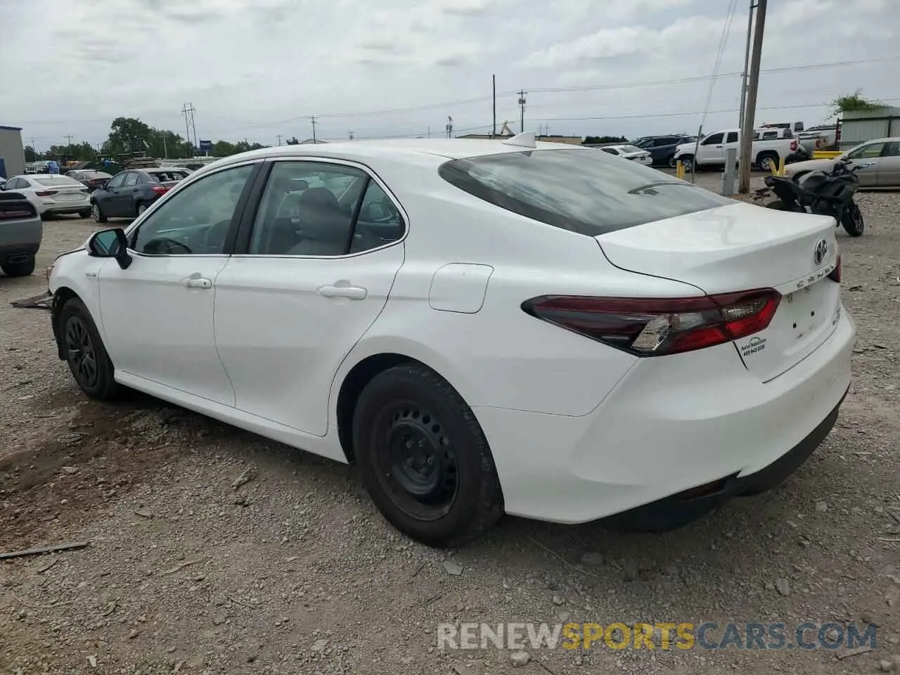 2 Photograph of a damaged car 4T1C31AK0MU554093 TOYOTA CAMRY 2021