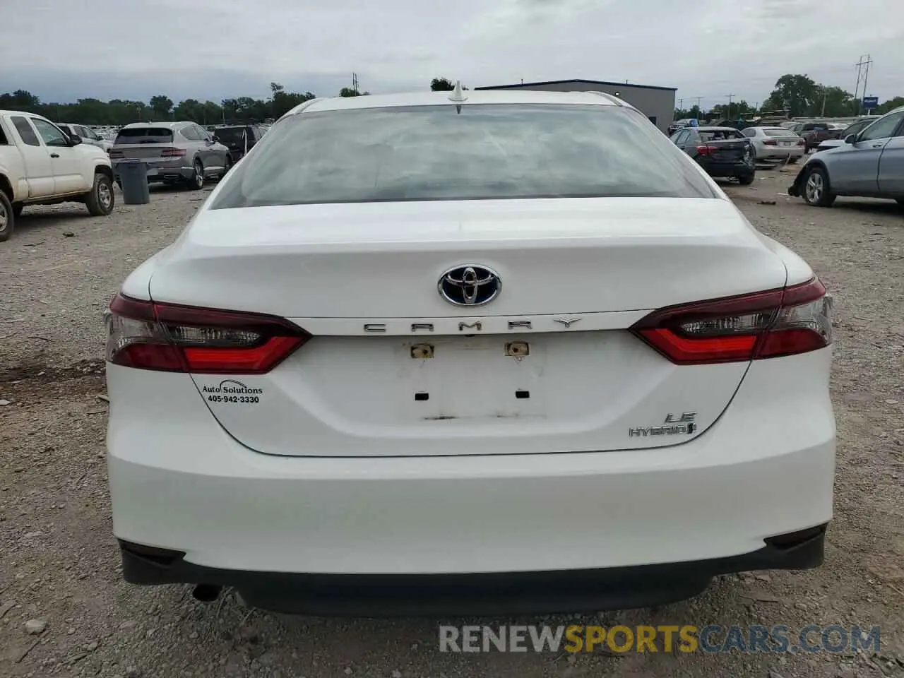 6 Photograph of a damaged car 4T1C31AK0MU554093 TOYOTA CAMRY 2021