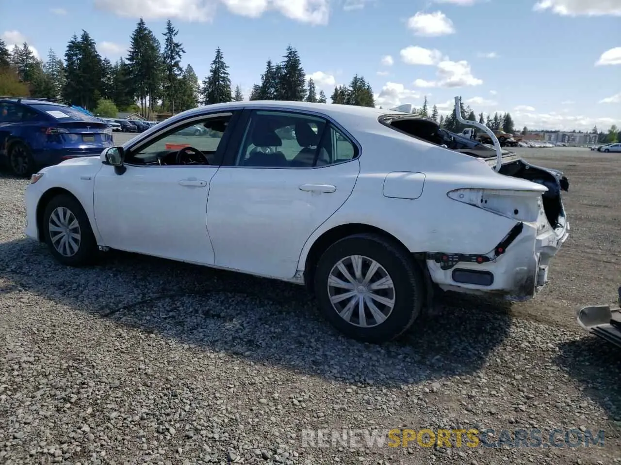 2 Photograph of a damaged car 4T1C31AK0MU563909 TOYOTA CAMRY 2021