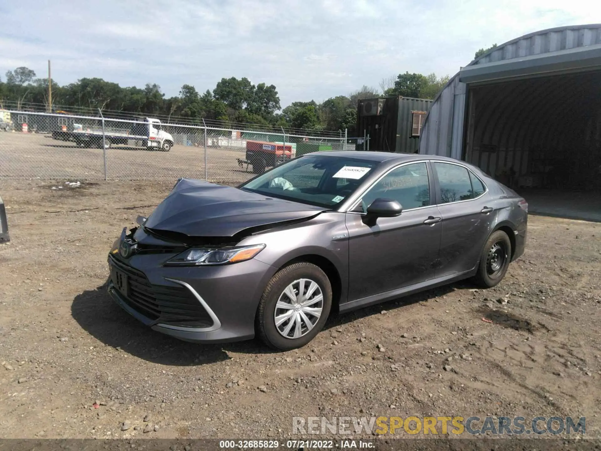 2 Фотография поврежденного автомобиля 4T1C31AK1MU030256 TOYOTA CAMRY 2021
