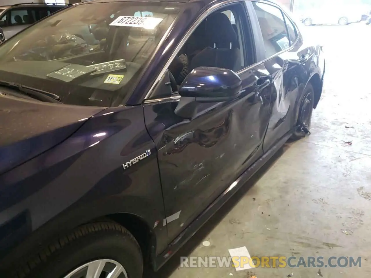 9 Photograph of a damaged car 4T1C31AK1MU547170 TOYOTA CAMRY 2021