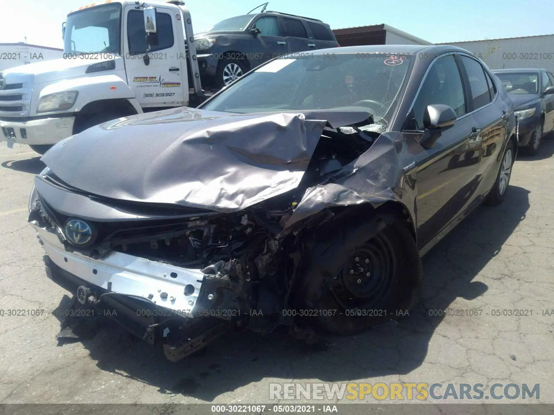 6 Photograph of a damaged car 4T1C31AK1MU553390 TOYOTA CAMRY 2021