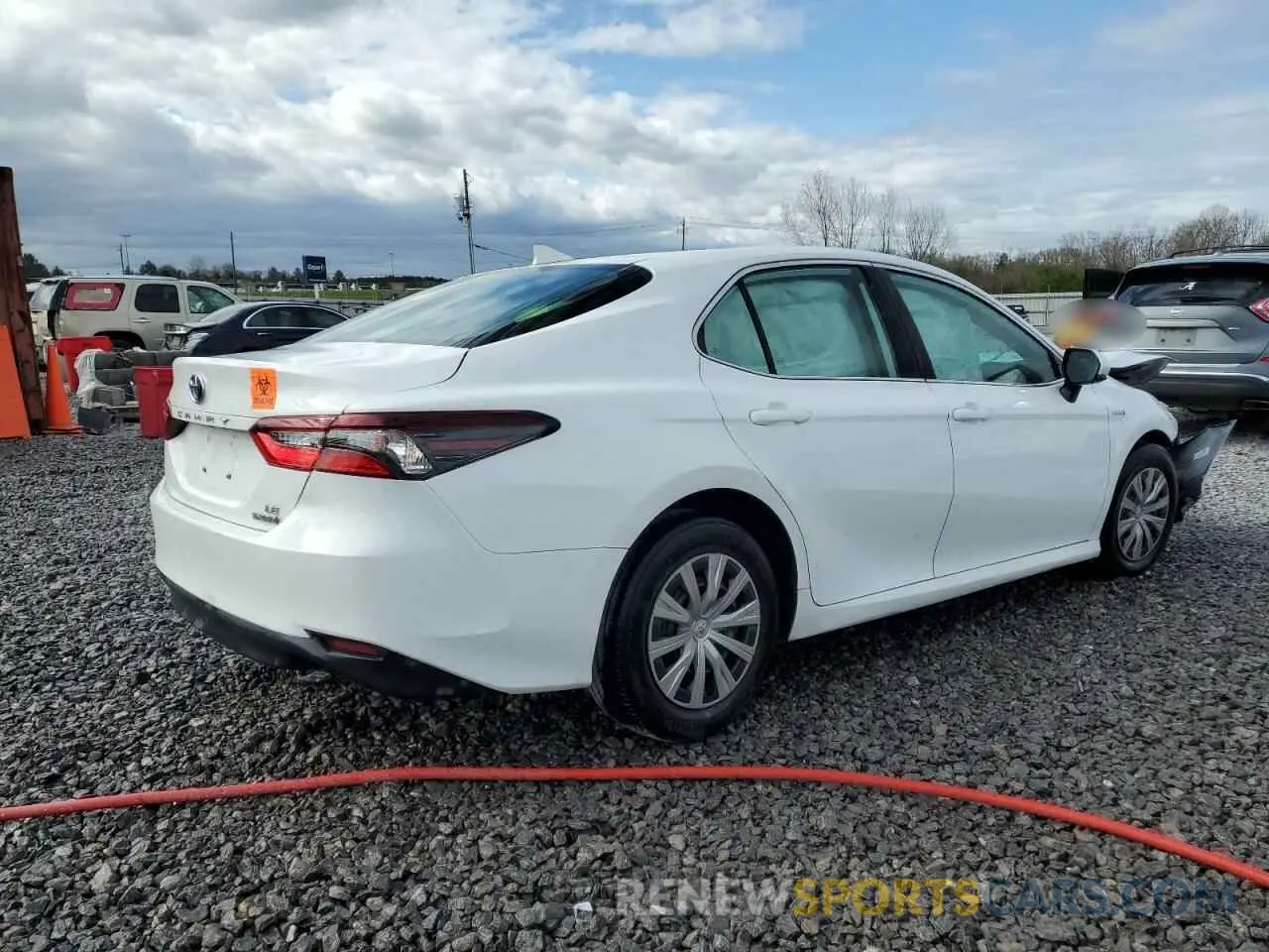 3 Photograph of a damaged car 4T1C31AK1MU559190 TOYOTA CAMRY 2021