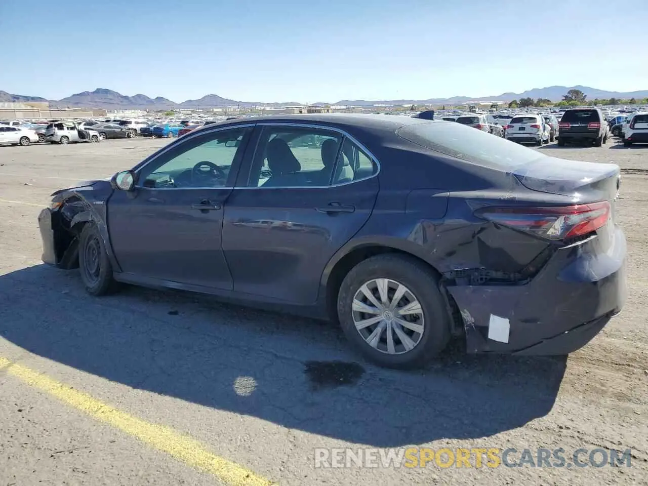 2 Photograph of a damaged car 4T1C31AK1MU559304 TOYOTA CAMRY 2021