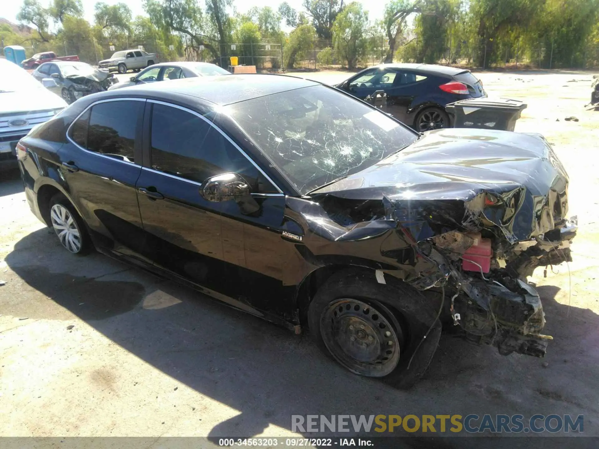 1 Фотография поврежденного автомобиля 4T1C31AK2MU552796 TOYOTA CAMRY 2021