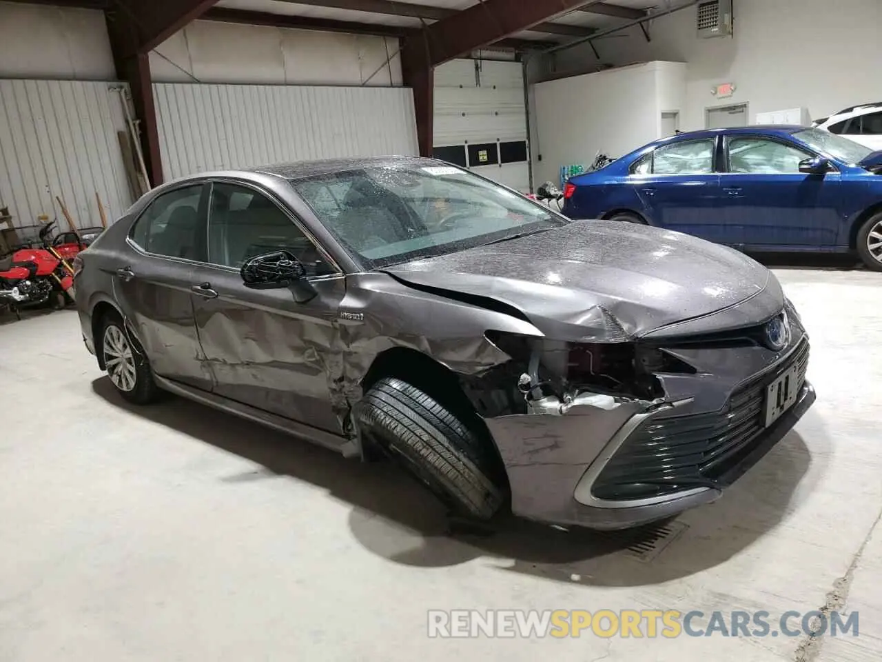 4 Photograph of a damaged car 4T1C31AK3MU022496 TOYOTA CAMRY 2021