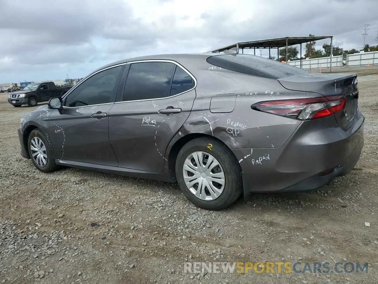 2 Фотография поврежденного автомобиля 4T1C31AK5MU022323 TOYOTA CAMRY 2021