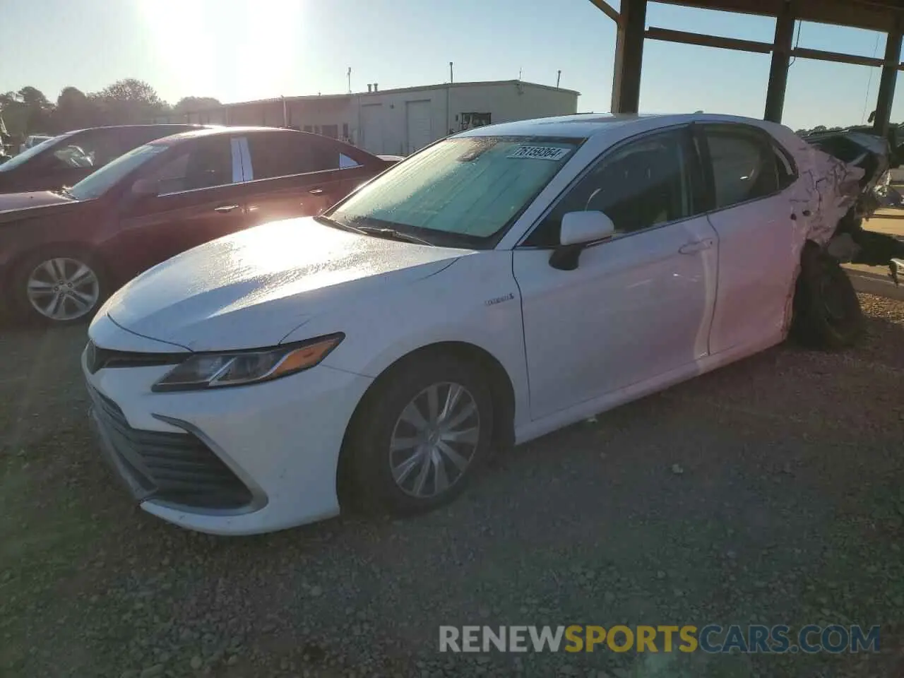 1 Photograph of a damaged car 4T1C31AK5MU022757 TOYOTA CAMRY 2021