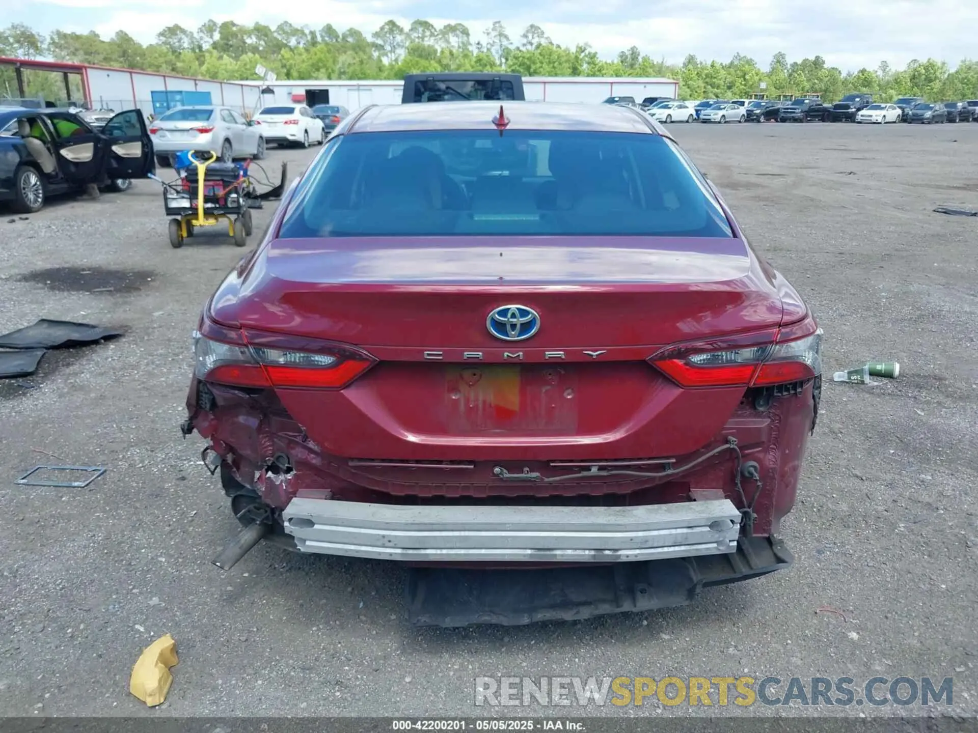 16 Фотография поврежденного автомобиля 4T1C31AK5MU030115 TOYOTA CAMRY 2021