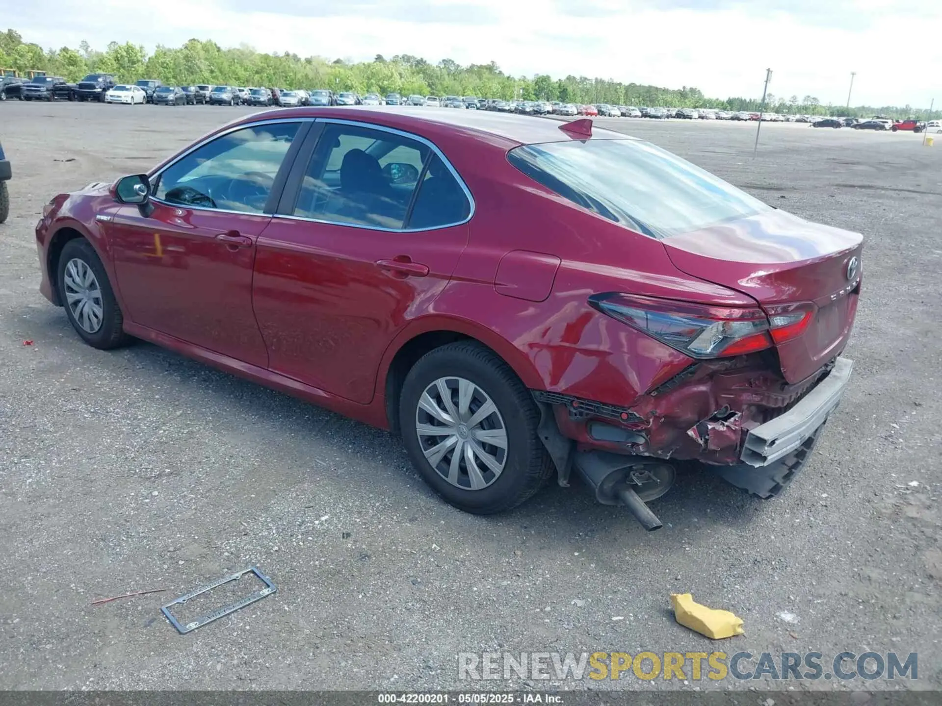 3 Фотография поврежденного автомобиля 4T1C31AK5MU030115 TOYOTA CAMRY 2021