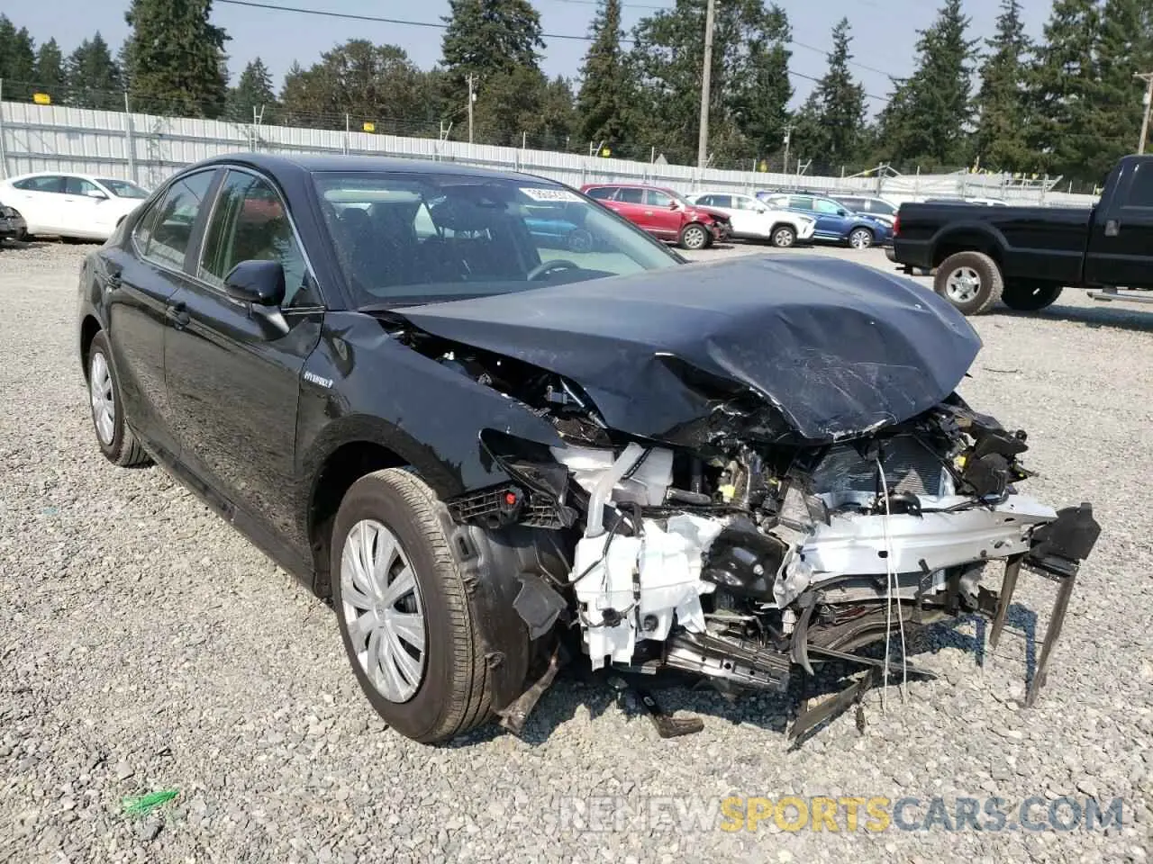 1 Фотография поврежденного автомобиля 4T1C31AK5MU551111 TOYOTA CAMRY 2021