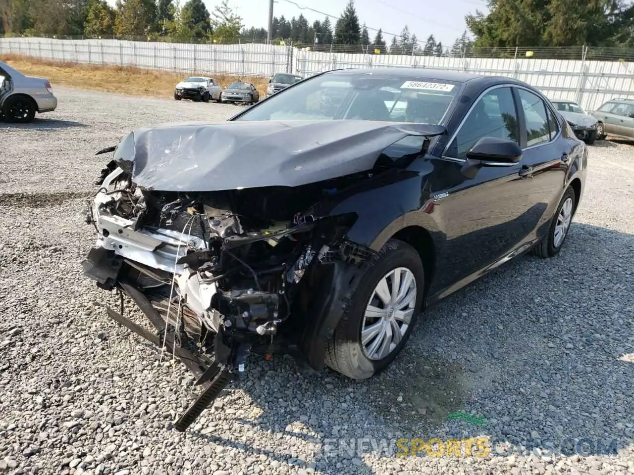 2 Фотография поврежденного автомобиля 4T1C31AK5MU551111 TOYOTA CAMRY 2021
