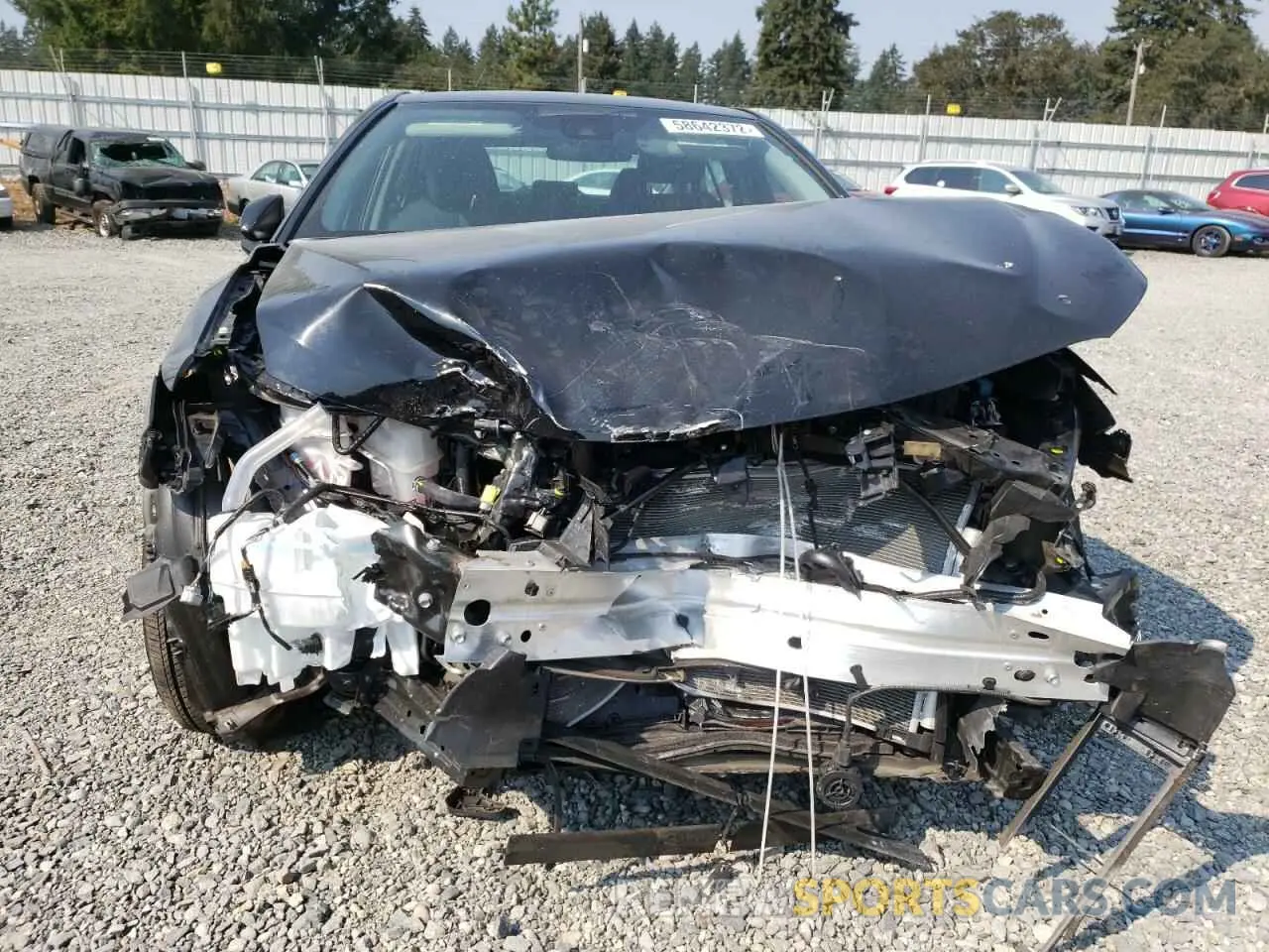 9 Фотография поврежденного автомобиля 4T1C31AK5MU551111 TOYOTA CAMRY 2021