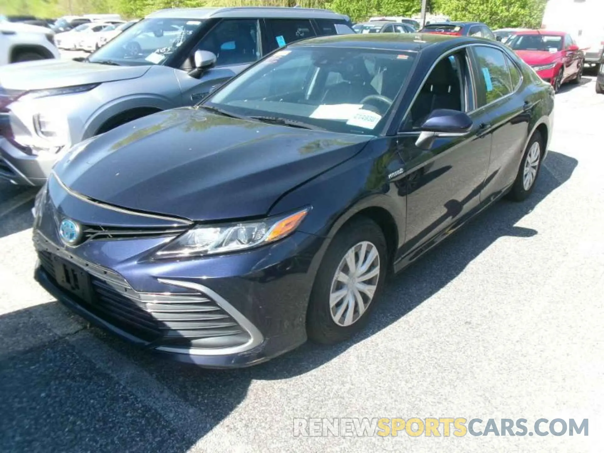 2 Photograph of a damaged car 4T1C31AK5MU551450 TOYOTA CAMRY 2021