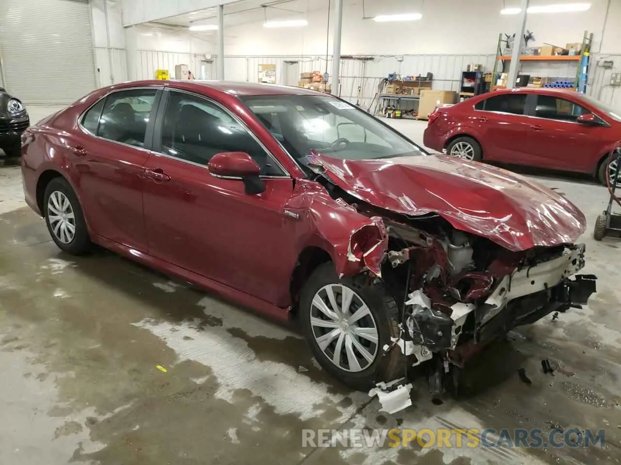 4 Photograph of a damaged car 4T1C31AK5MU561203 TOYOTA CAMRY 2021