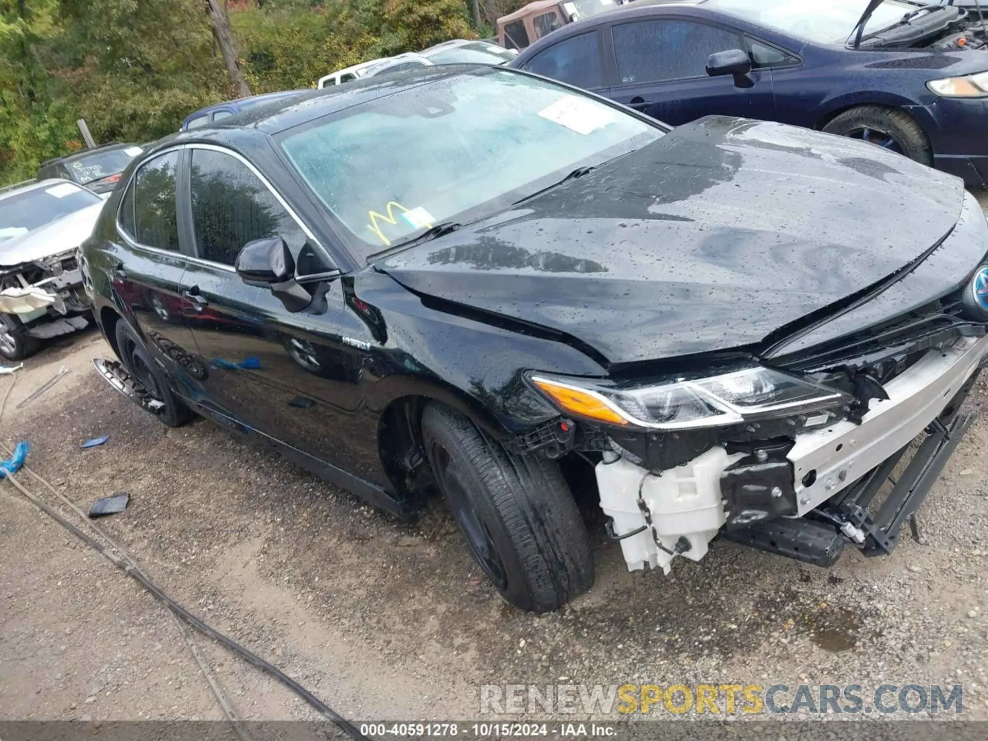 1 Photograph of a damaged car 4T1C31AK6MU552641 TOYOTA CAMRY 2021