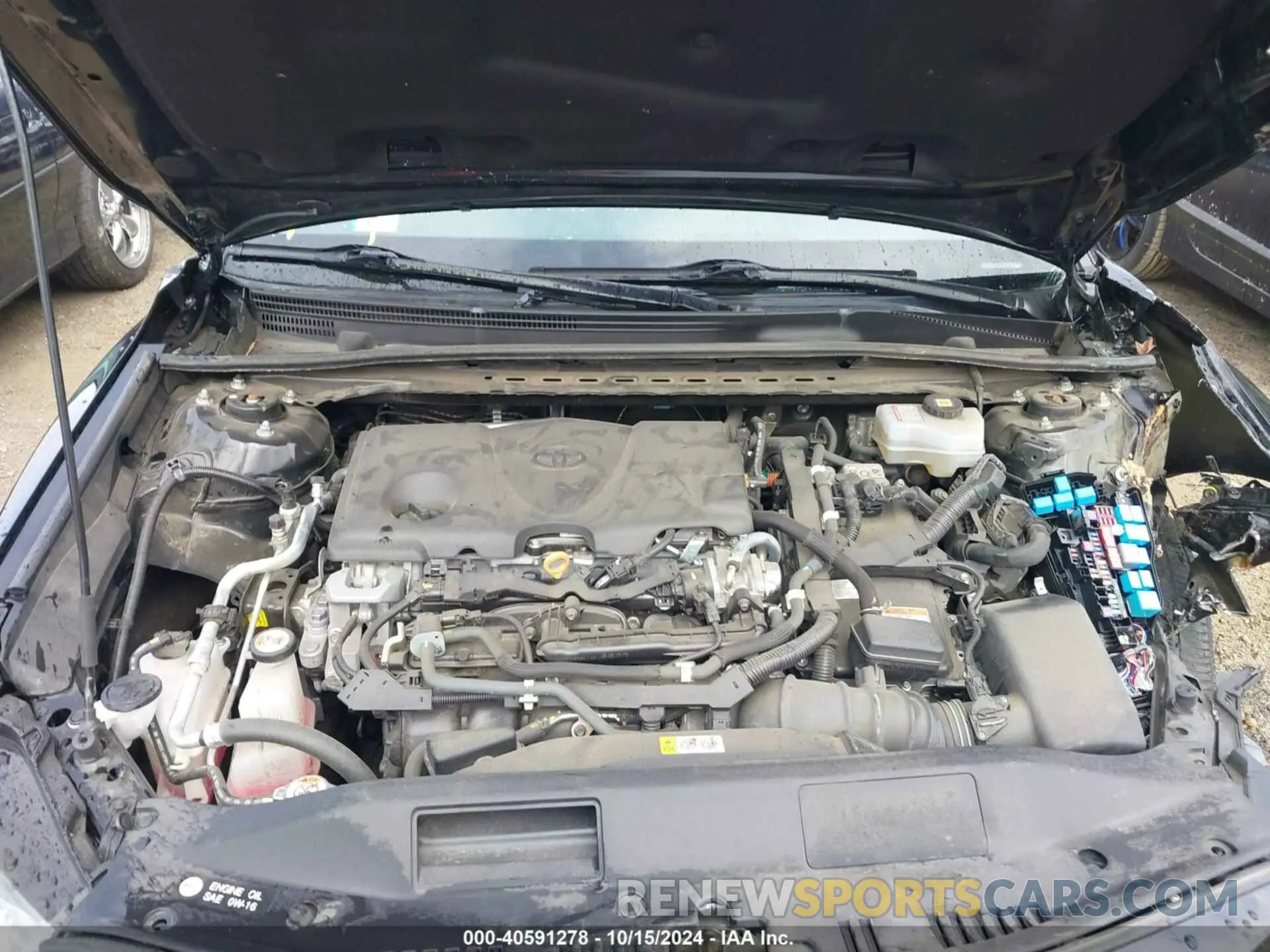 10 Photograph of a damaged car 4T1C31AK6MU552641 TOYOTA CAMRY 2021
