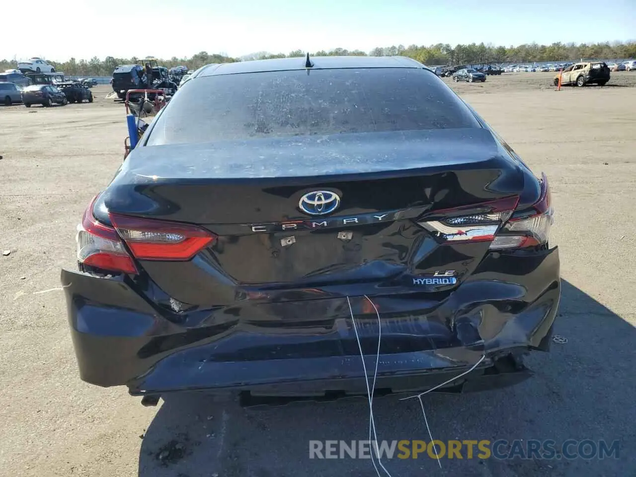 6 Фотография поврежденного автомобиля 4T1C31AK7MU546556 TOYOTA CAMRY 2021