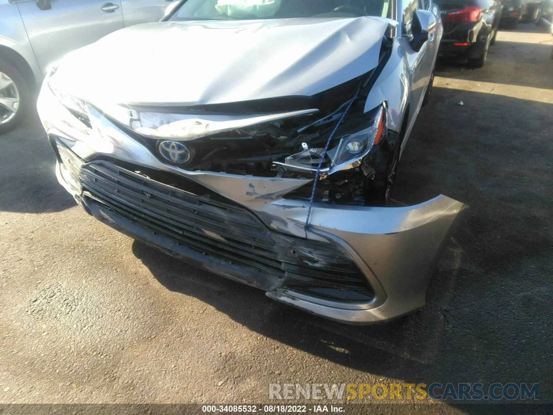 6 Фотография поврежденного автомобиля 4T1C31AK7MU552244 TOYOTA CAMRY 2021