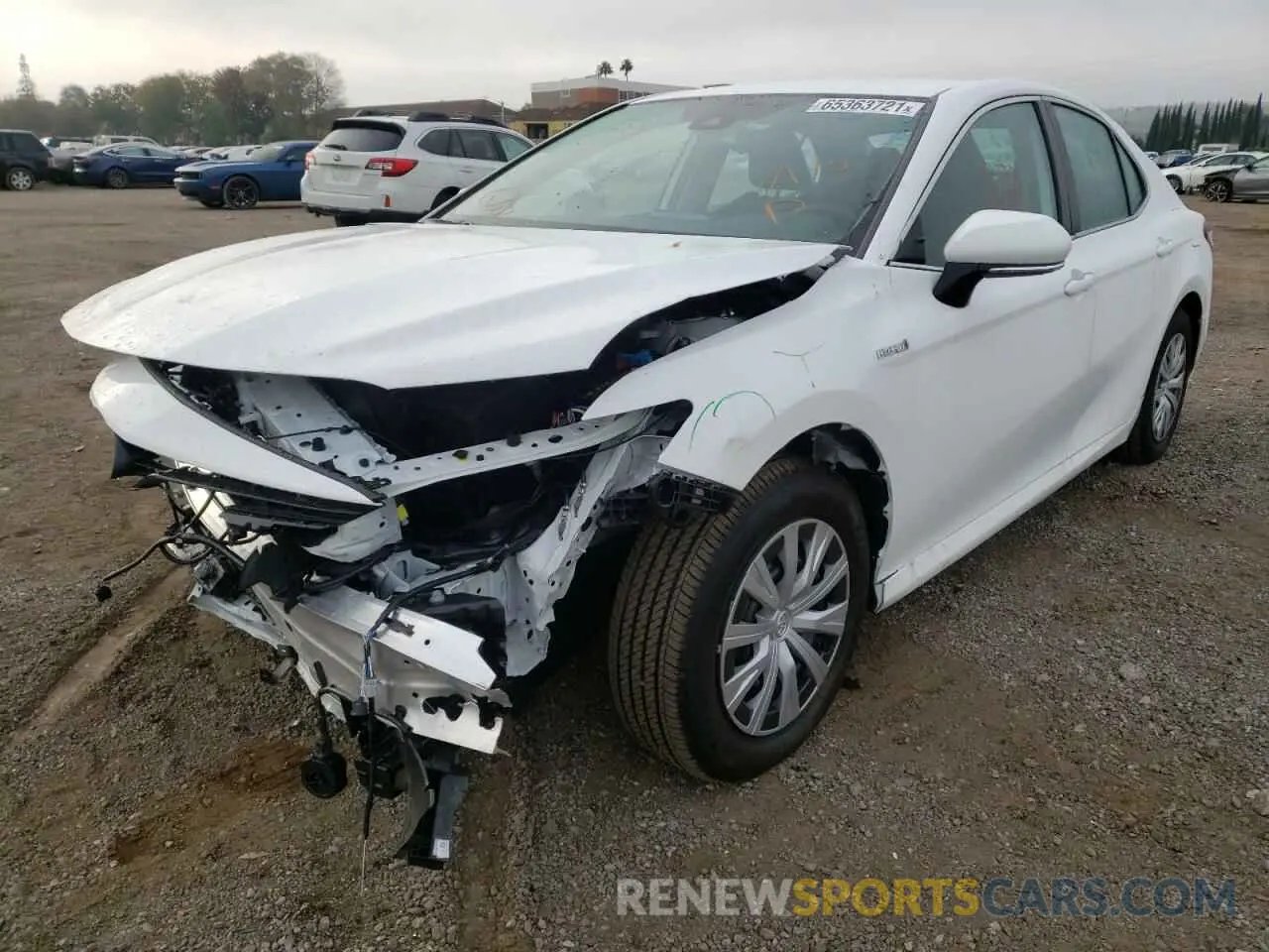 2 Фотография поврежденного автомобиля 4T1C31AK7MU561767 TOYOTA CAMRY 2021