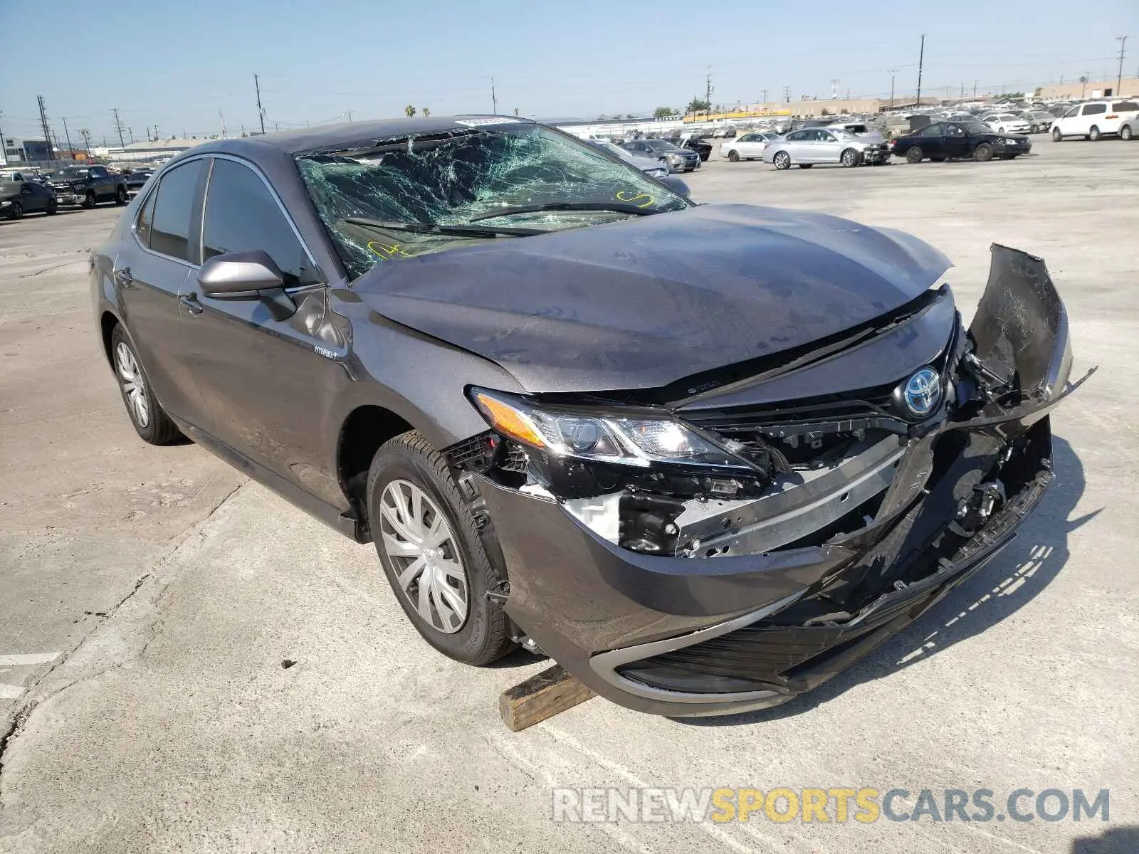 1 Фотография поврежденного автомобиля 4T1C31AK9MU551435 TOYOTA CAMRY 2021