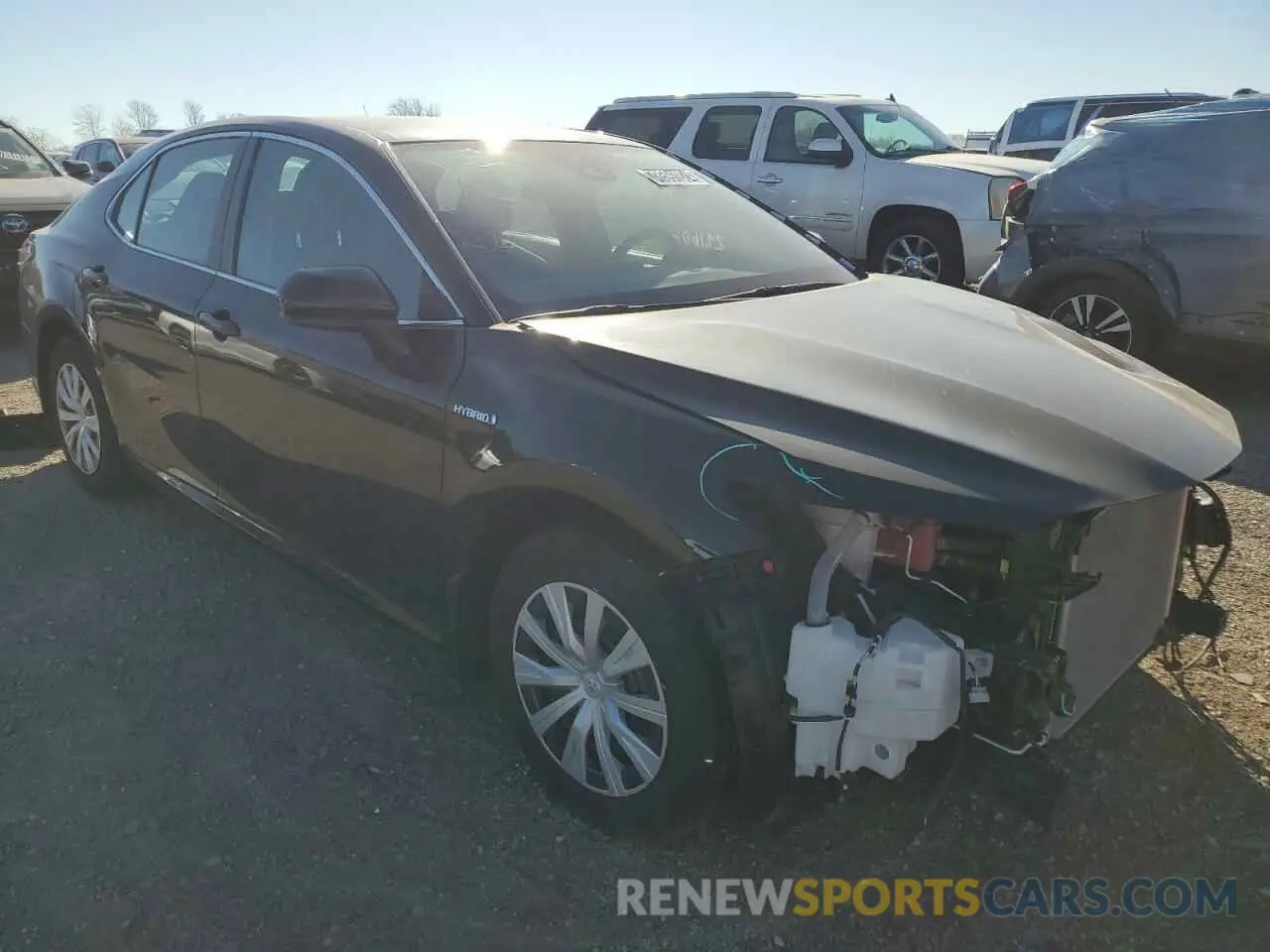 4 Photograph of a damaged car 4T1C31AK9MU552326 TOYOTA CAMRY 2021