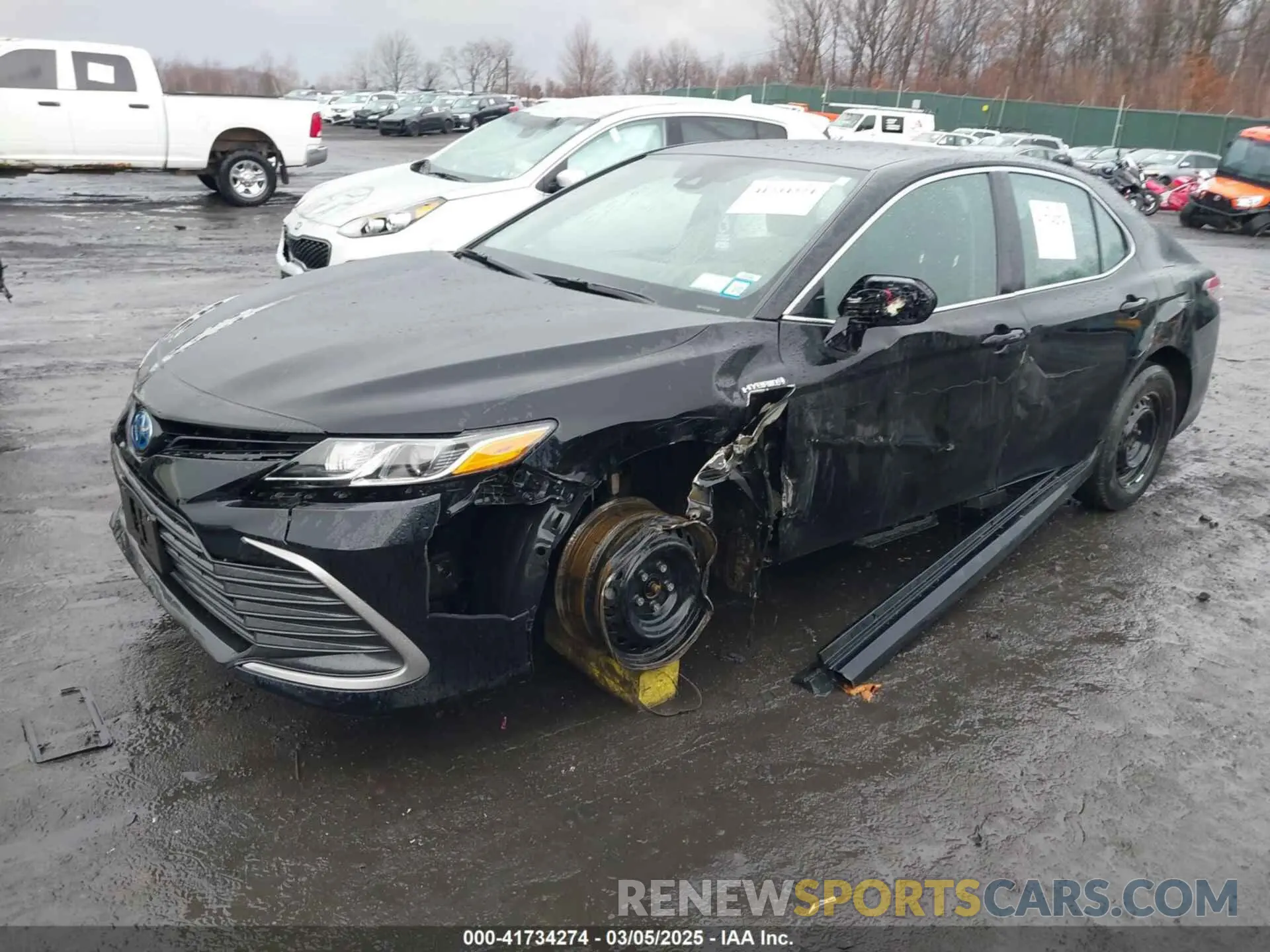 2 Фотография поврежденного автомобиля 4T1C31AK9MU566159 TOYOTA CAMRY 2021