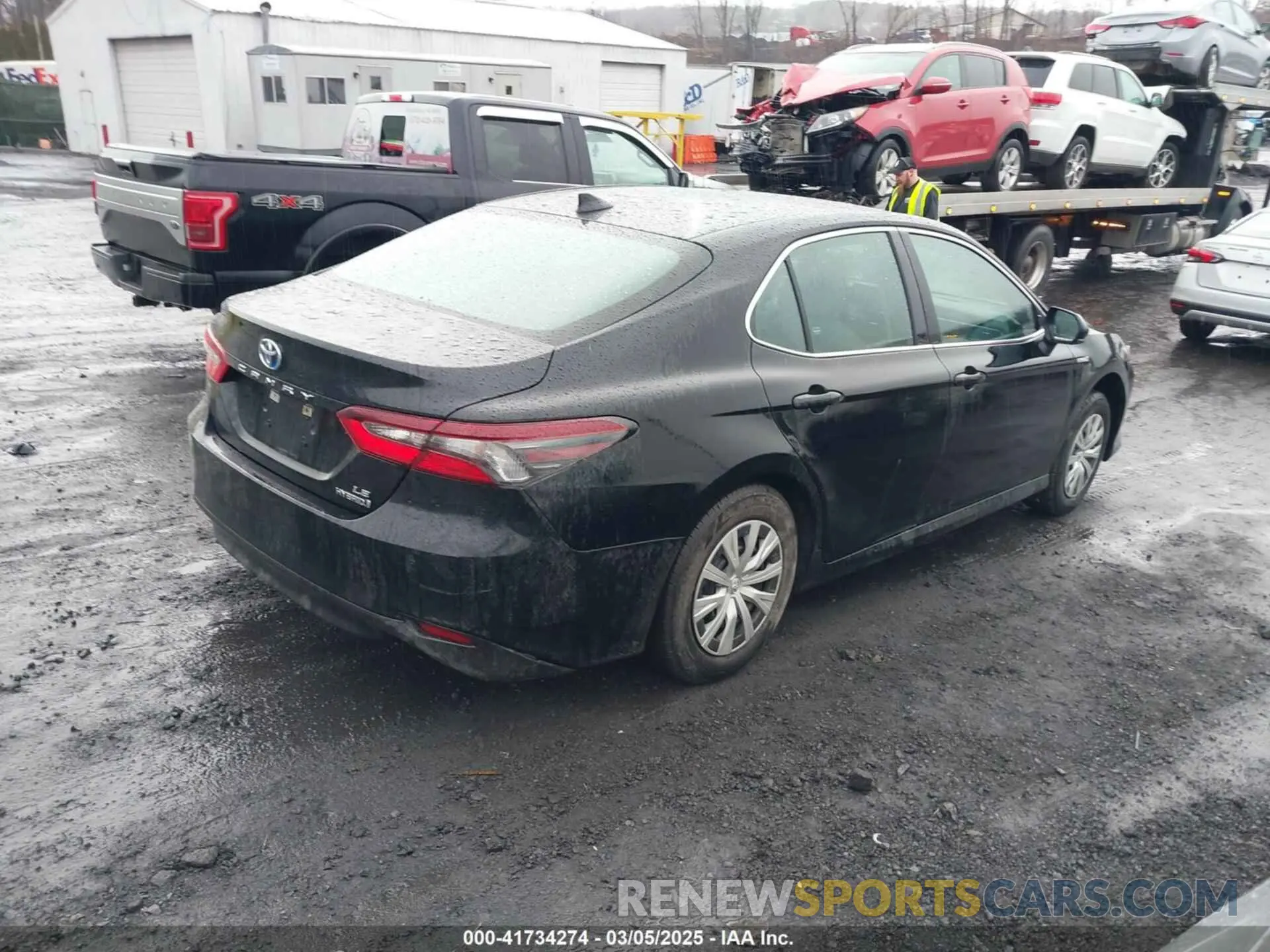 4 Фотография поврежденного автомобиля 4T1C31AK9MU566159 TOYOTA CAMRY 2021