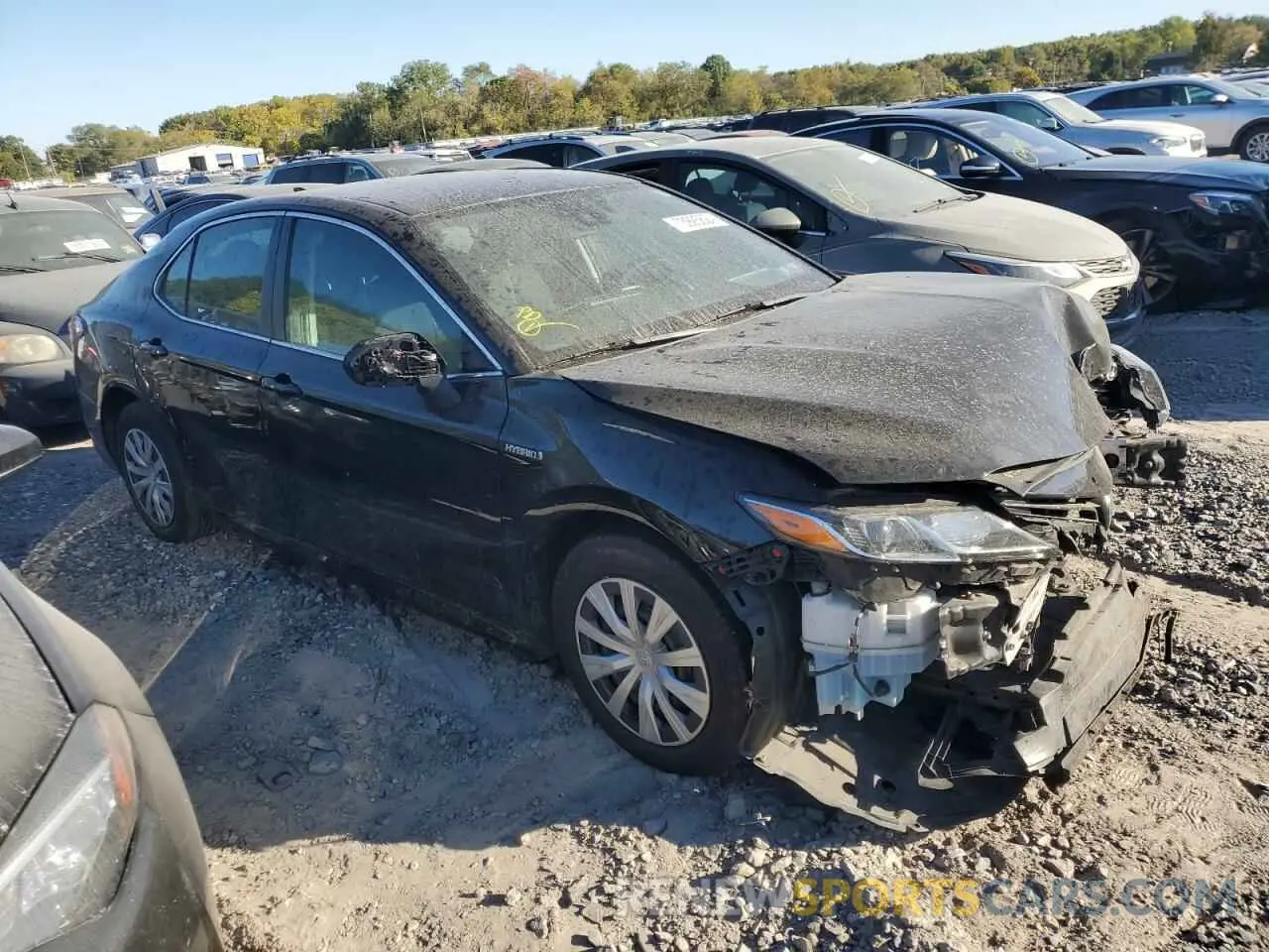4 Photograph of a damaged car 4T1C31AK9MU566999 TOYOTA CAMRY 2021