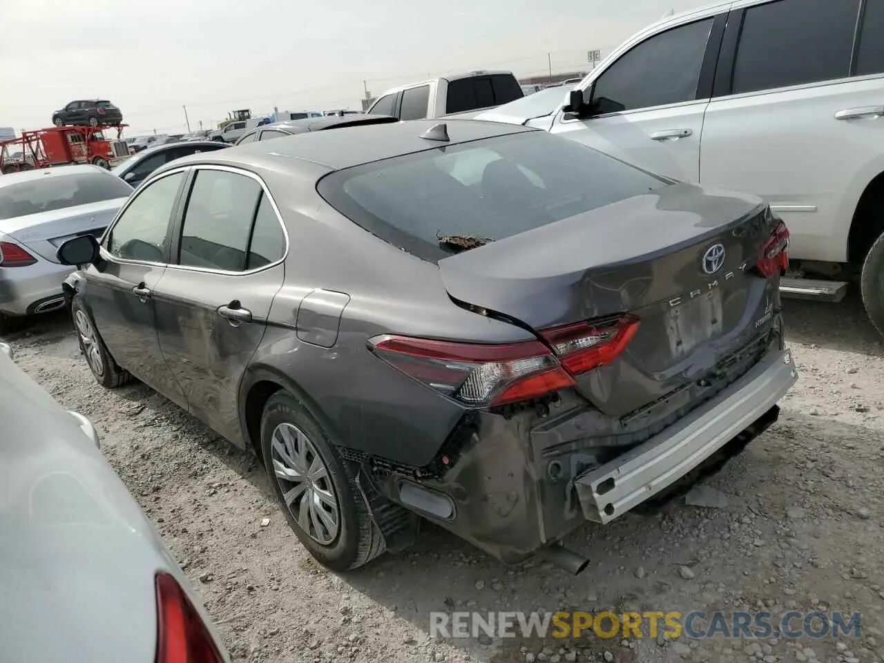 2 Фотография поврежденного автомобиля 4T1C31AKXMU554330 TOYOTA CAMRY 2021