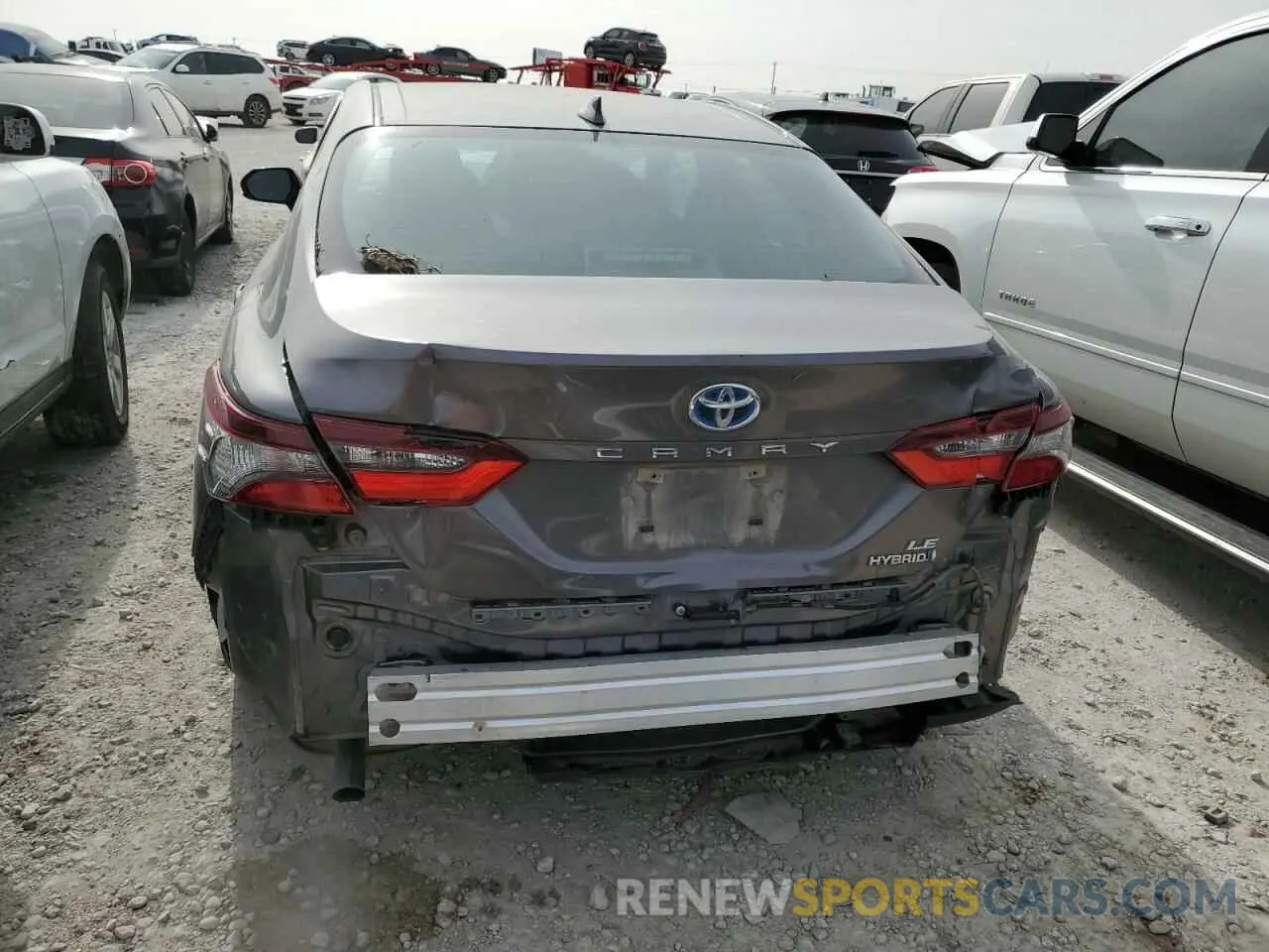 6 Фотография поврежденного автомобиля 4T1C31AKXMU554330 TOYOTA CAMRY 2021