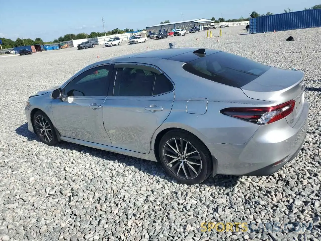 2 Photograph of a damaged car 4T1F11AK0MU607068 TOYOTA CAMRY 2021